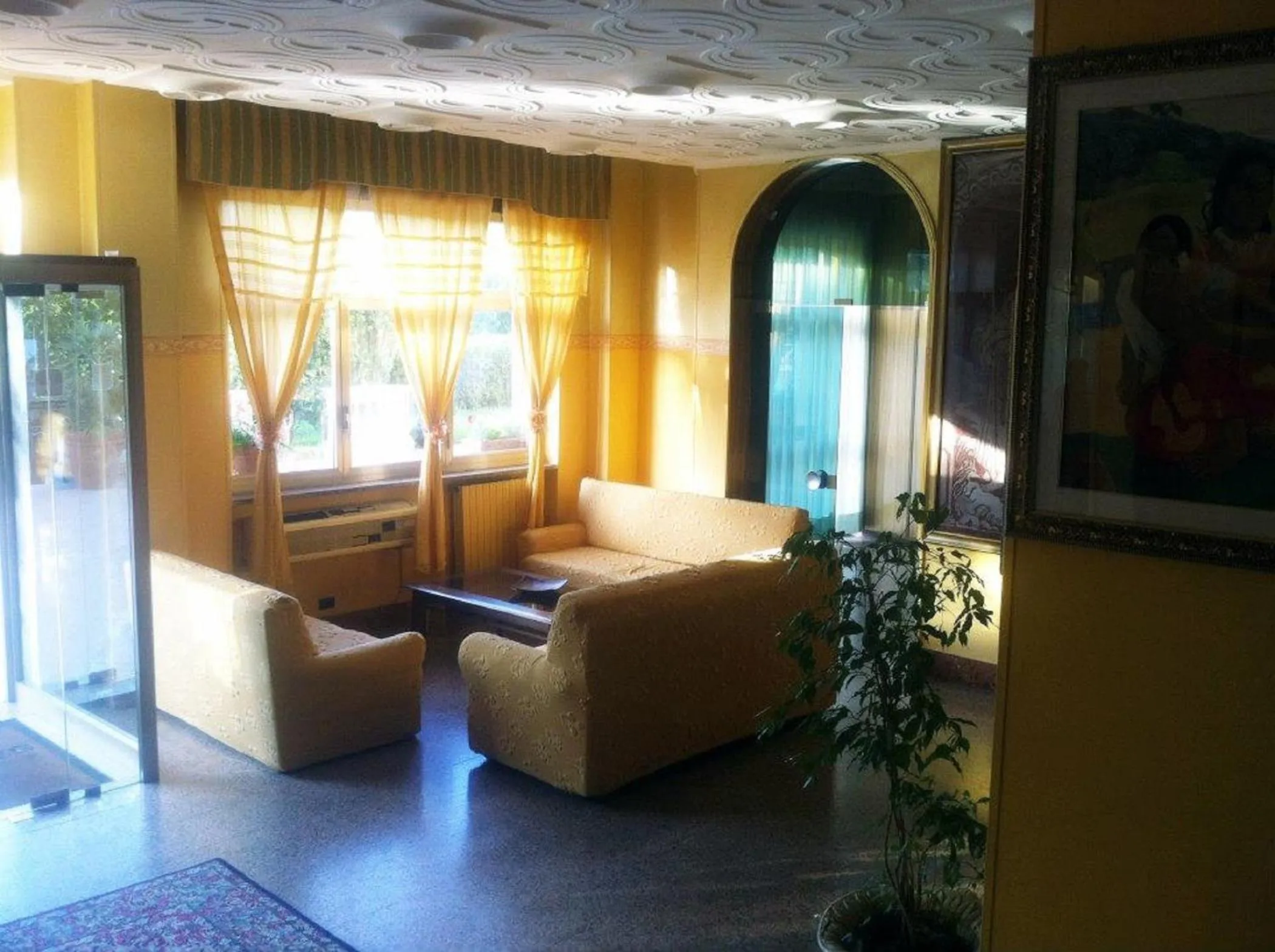 Lobby or reception, Bed in Hotel San Francesco Terme