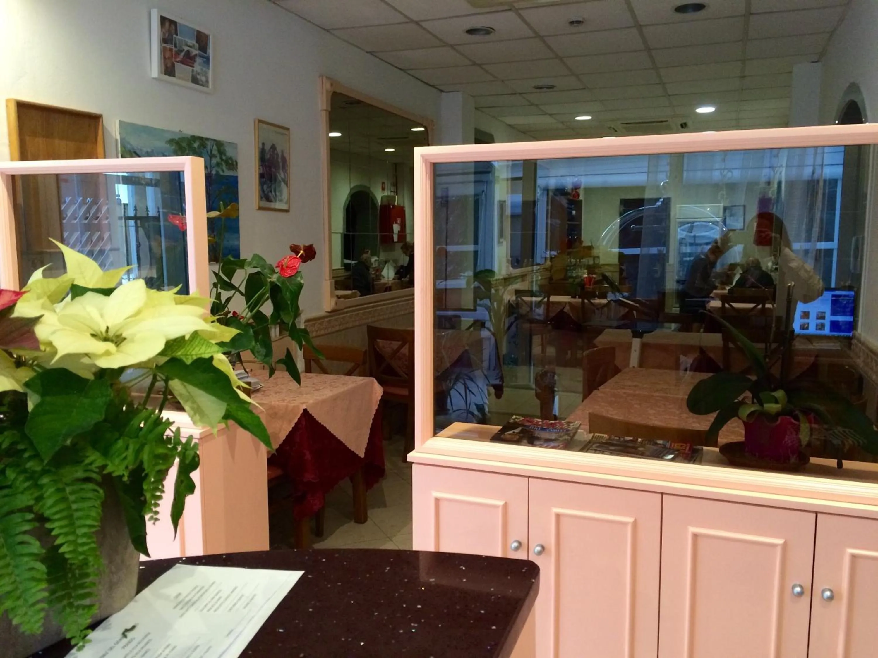 Decorative detail in Hotel Corallo