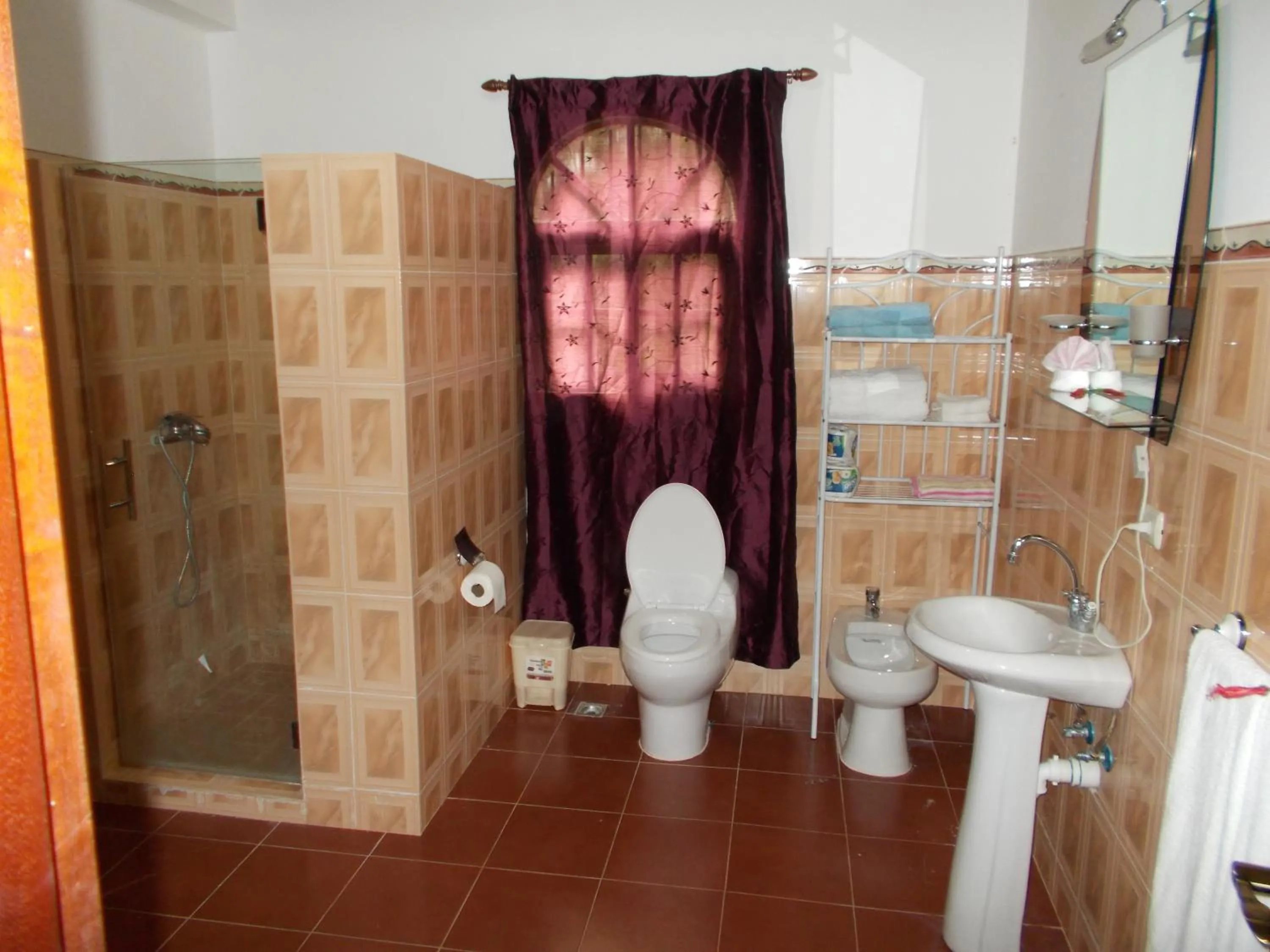 Bathroom in Castillo Romano