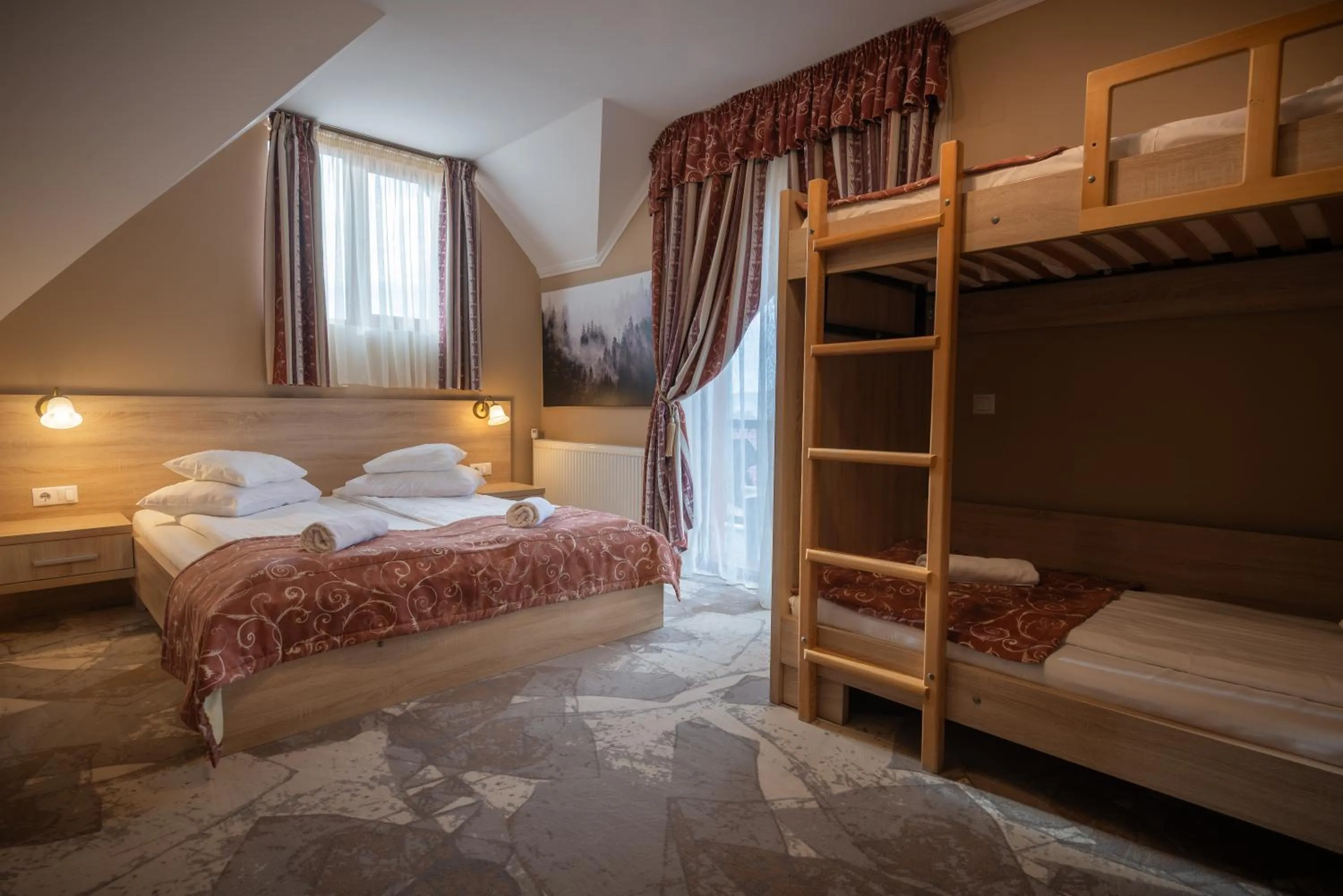 Bed in Németh Resort