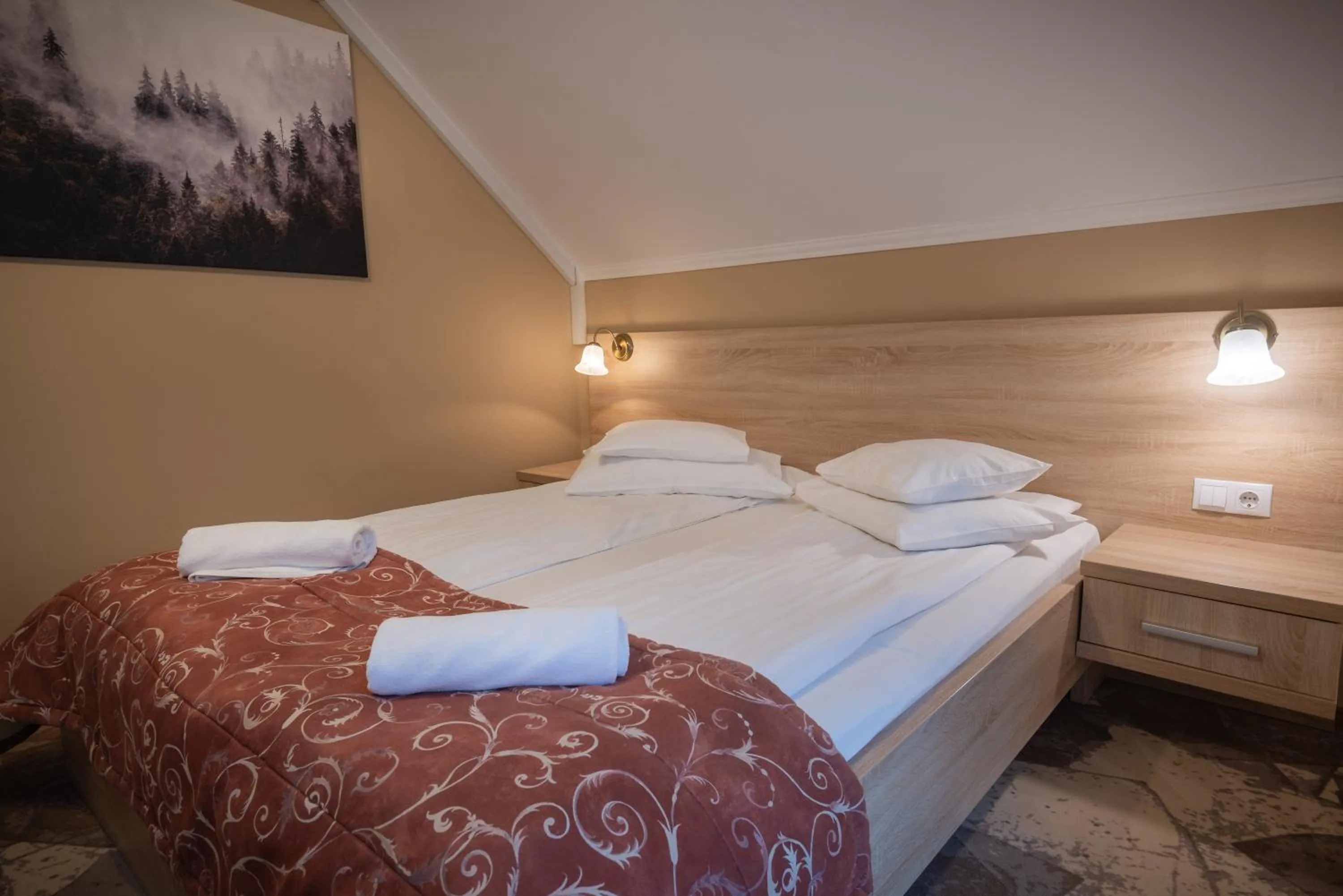 Bed in Németh Resort