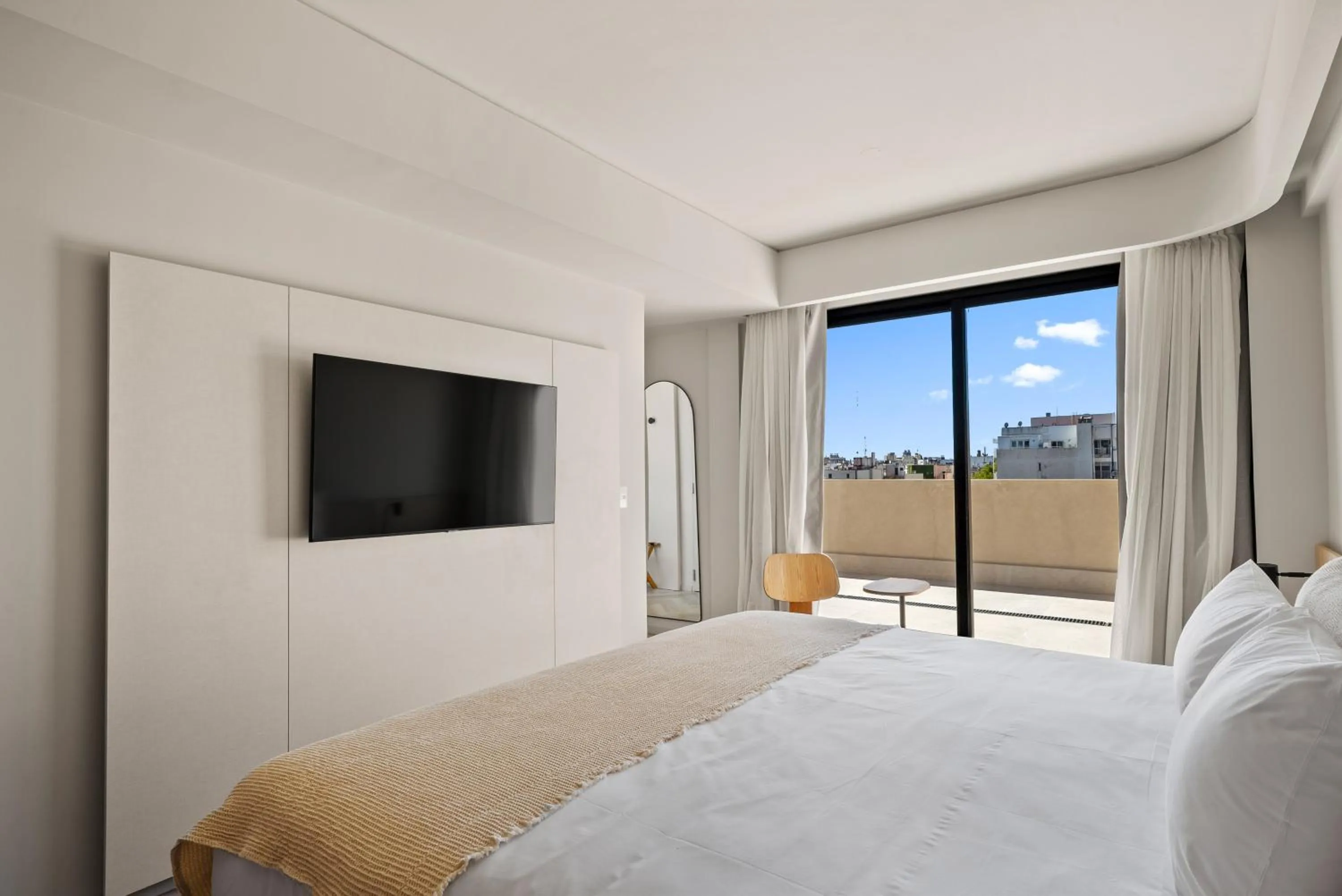 Bed in Vilon Recoleta Hotel