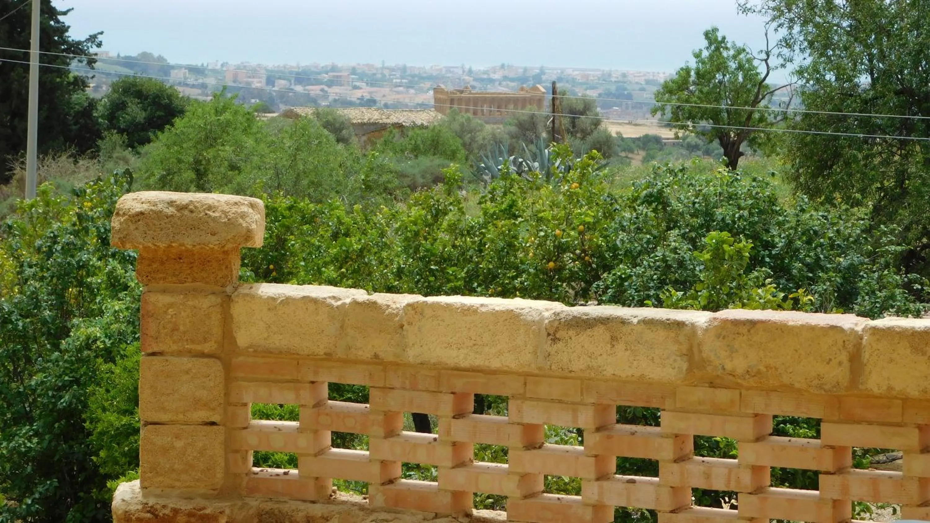 Garden view in Villa La Lumia B&B Suites & Apartments