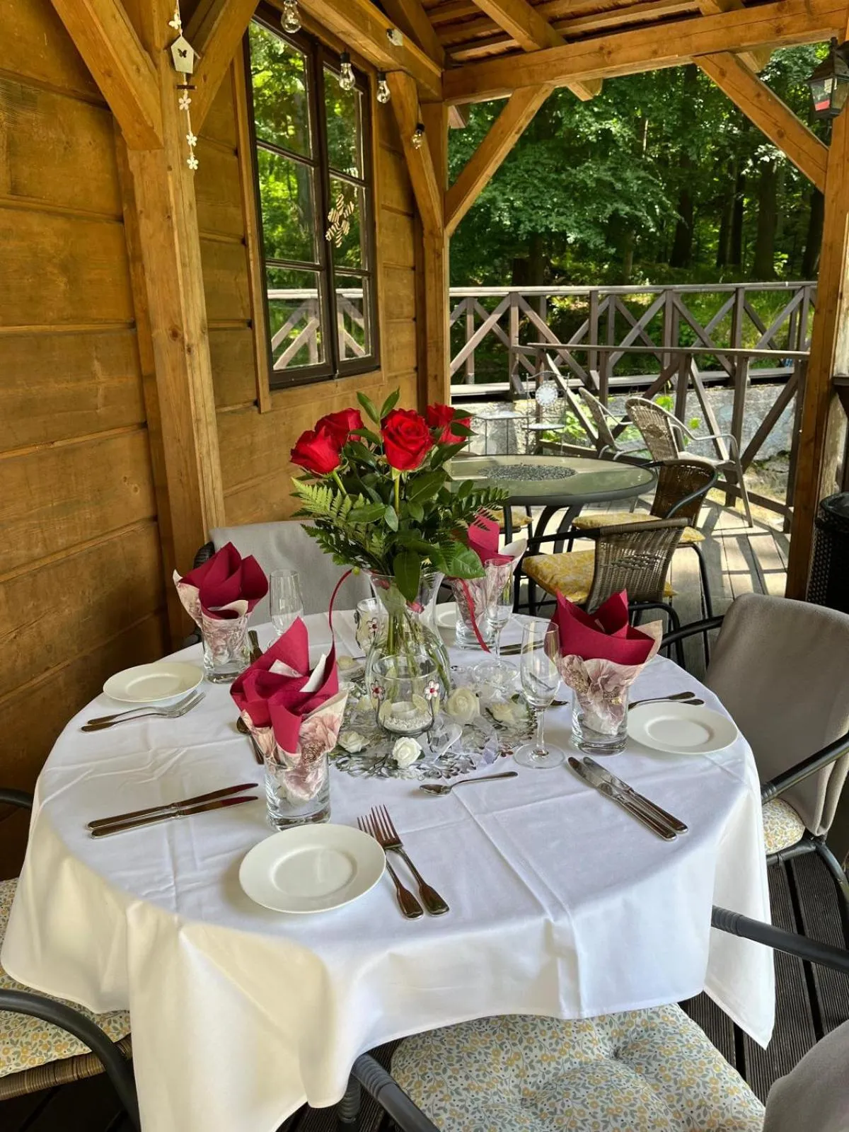 Balcony/Terrace in Parkhotel Forest