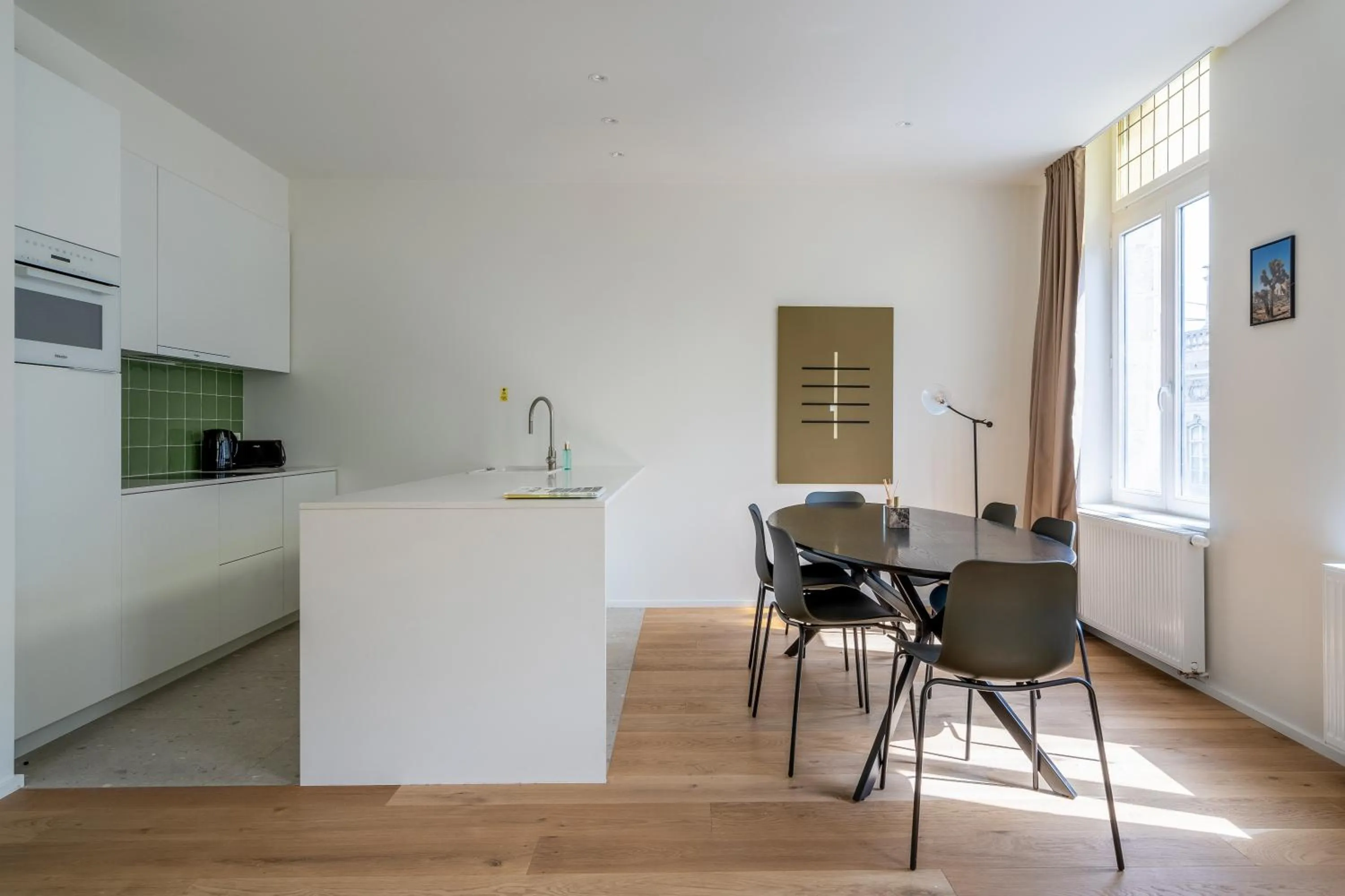 Kitchen or kitchenette in Smartflats - Meir Antwerp