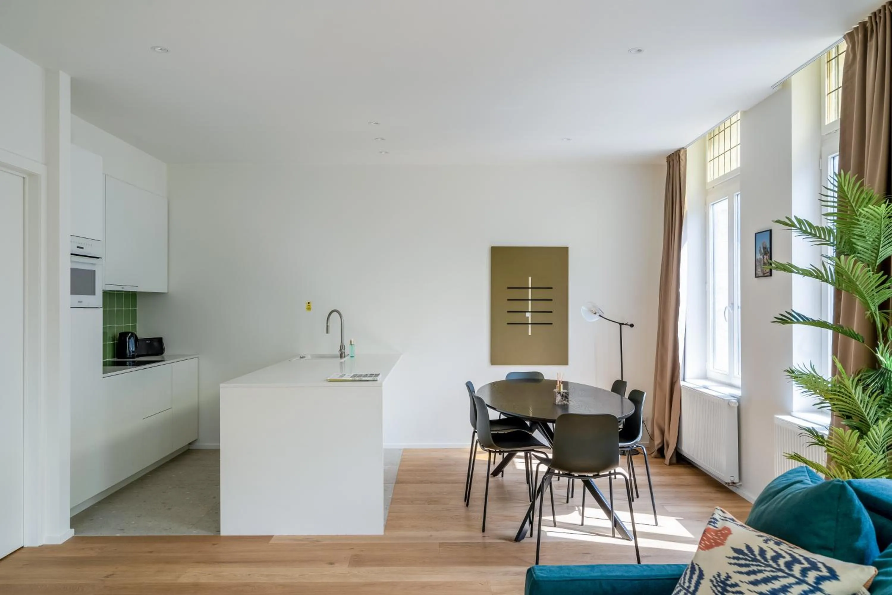 Kitchen or kitchenette in Smartflats - Meir Antwerp