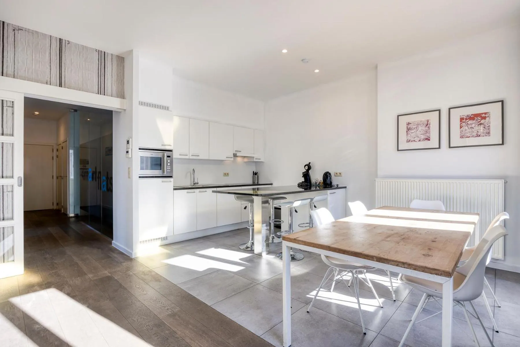 Kitchen or kitchenette in Smartflats - Meir Antwerp