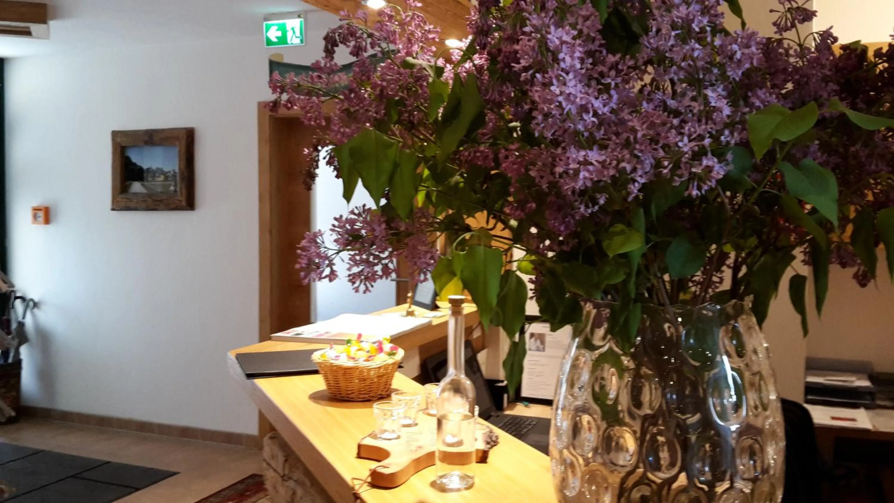 Lobby or reception in Pension Ballwein