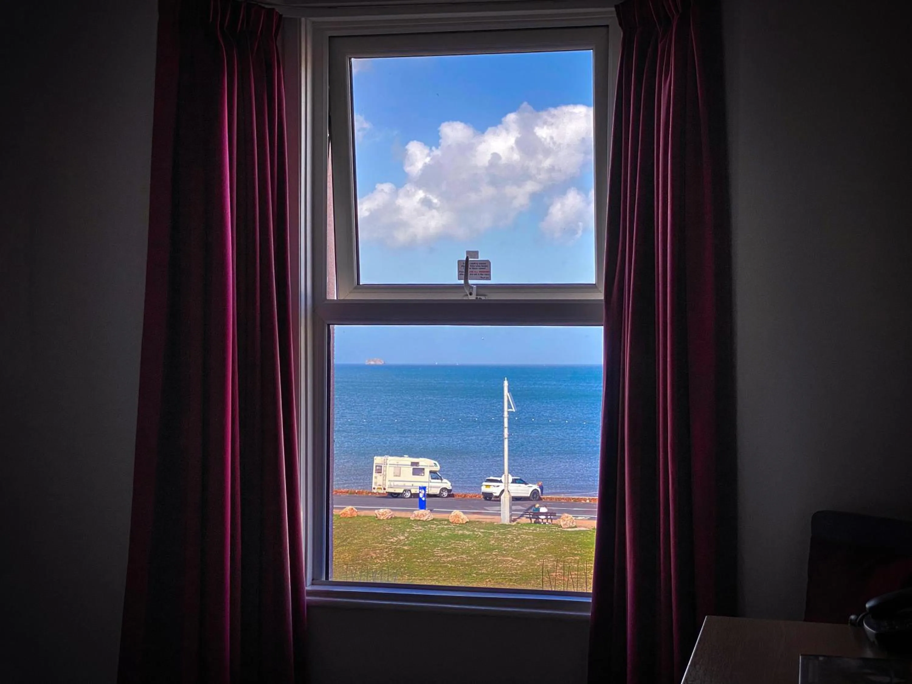 Sea view in The Esplanade Hotel by Compass Hospitality