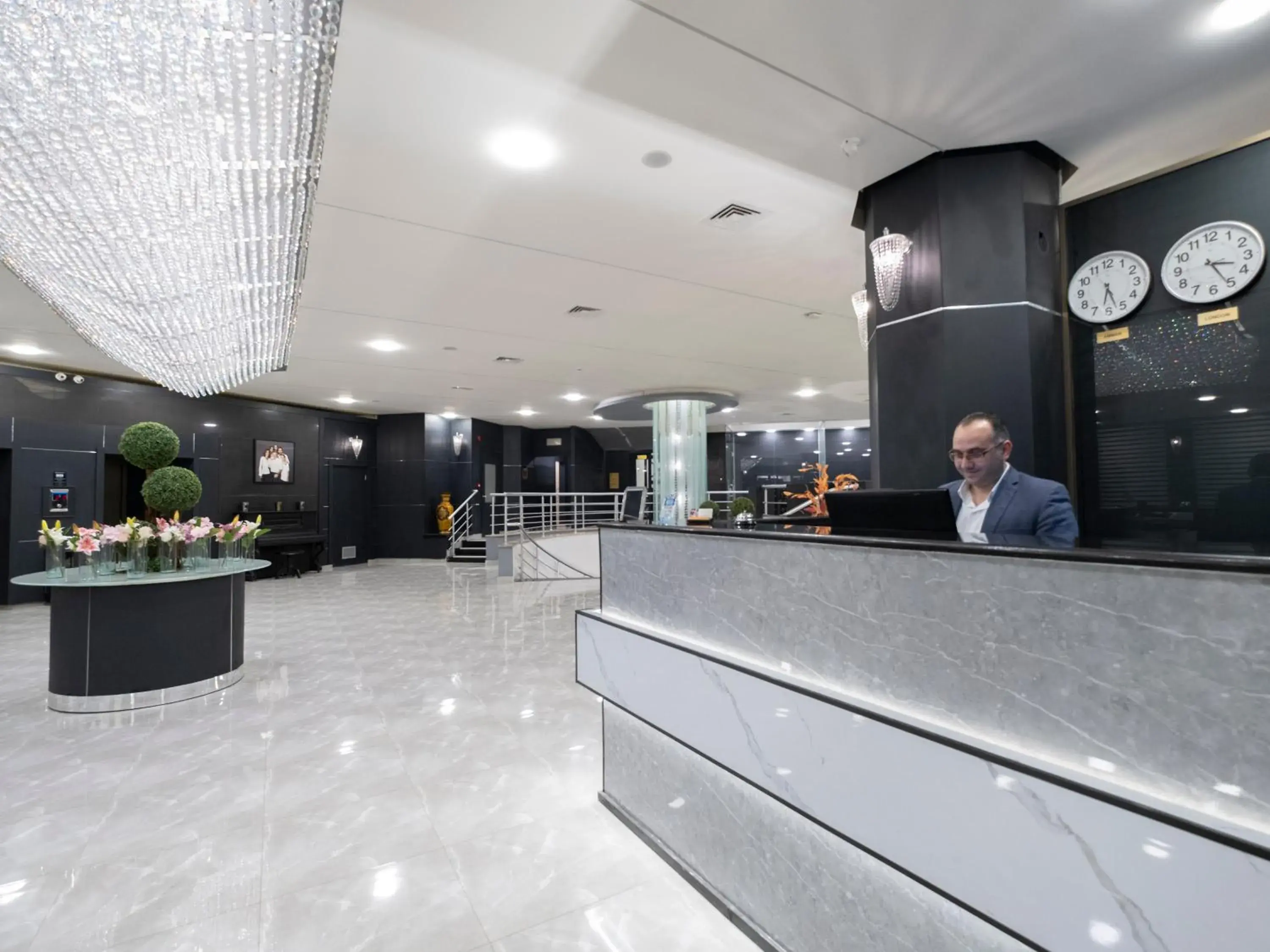 Lobby or reception in Amman West Luxury Hotel Lobby or reception in Amman West Luxury Hotel