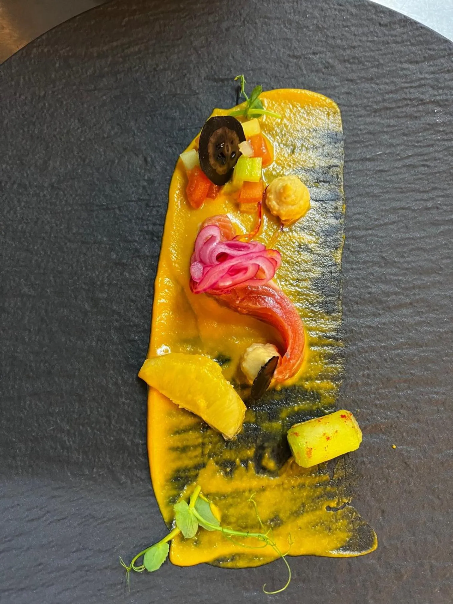 Food in Hotel Sportalmmm, Hoch-Genuss