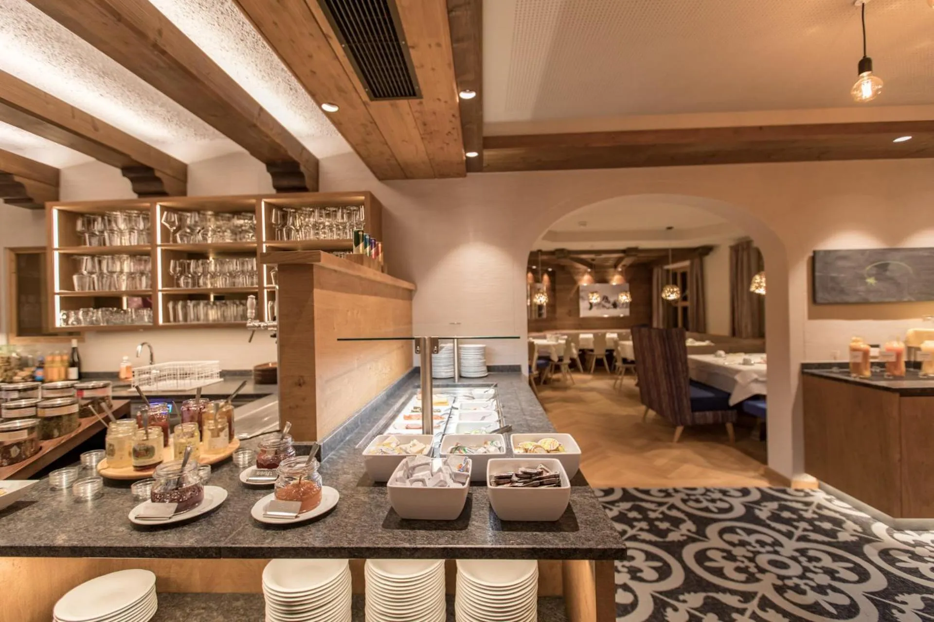 Food in Hotel Sportalmmm, Hoch-Genuss