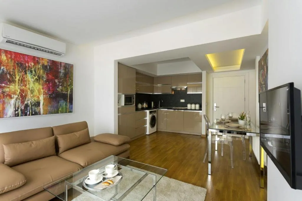 Living room in The Place Suit & Apartments