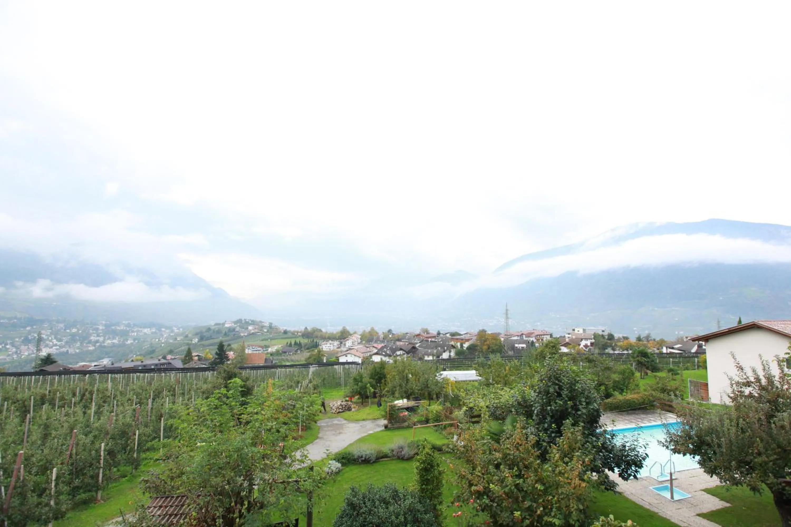 Pool view in Örtlerhof