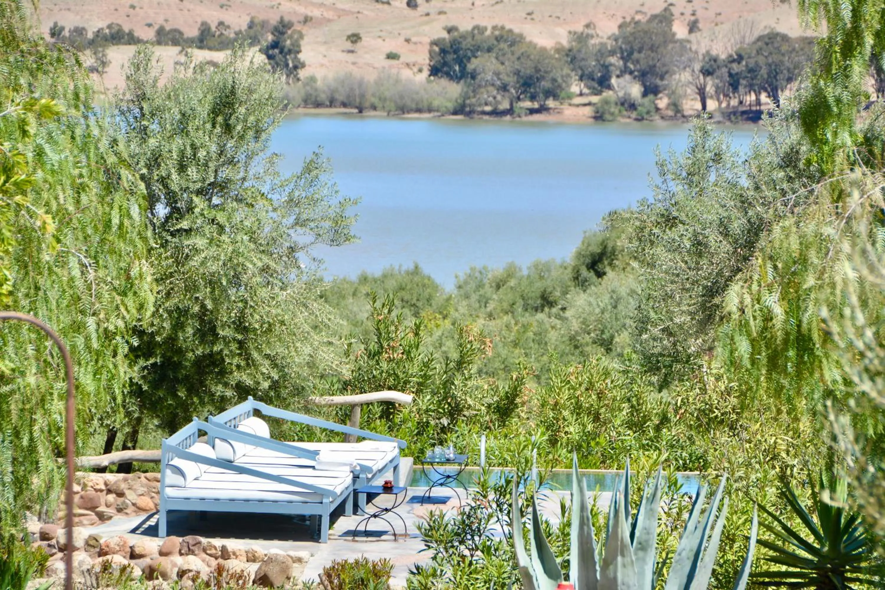Swimming pool in Kasbah Beldi