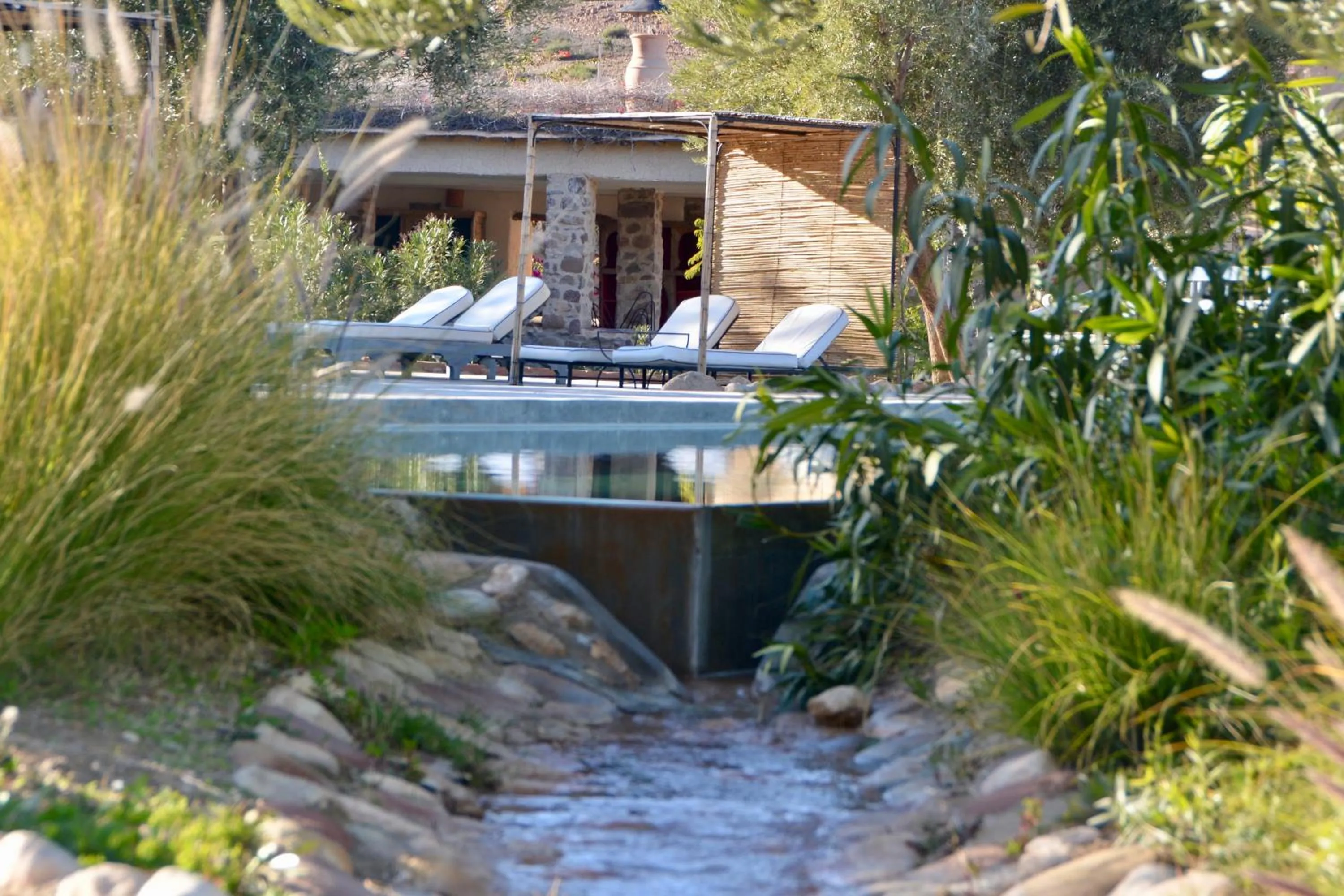 Swimming pool in Kasbah Beldi