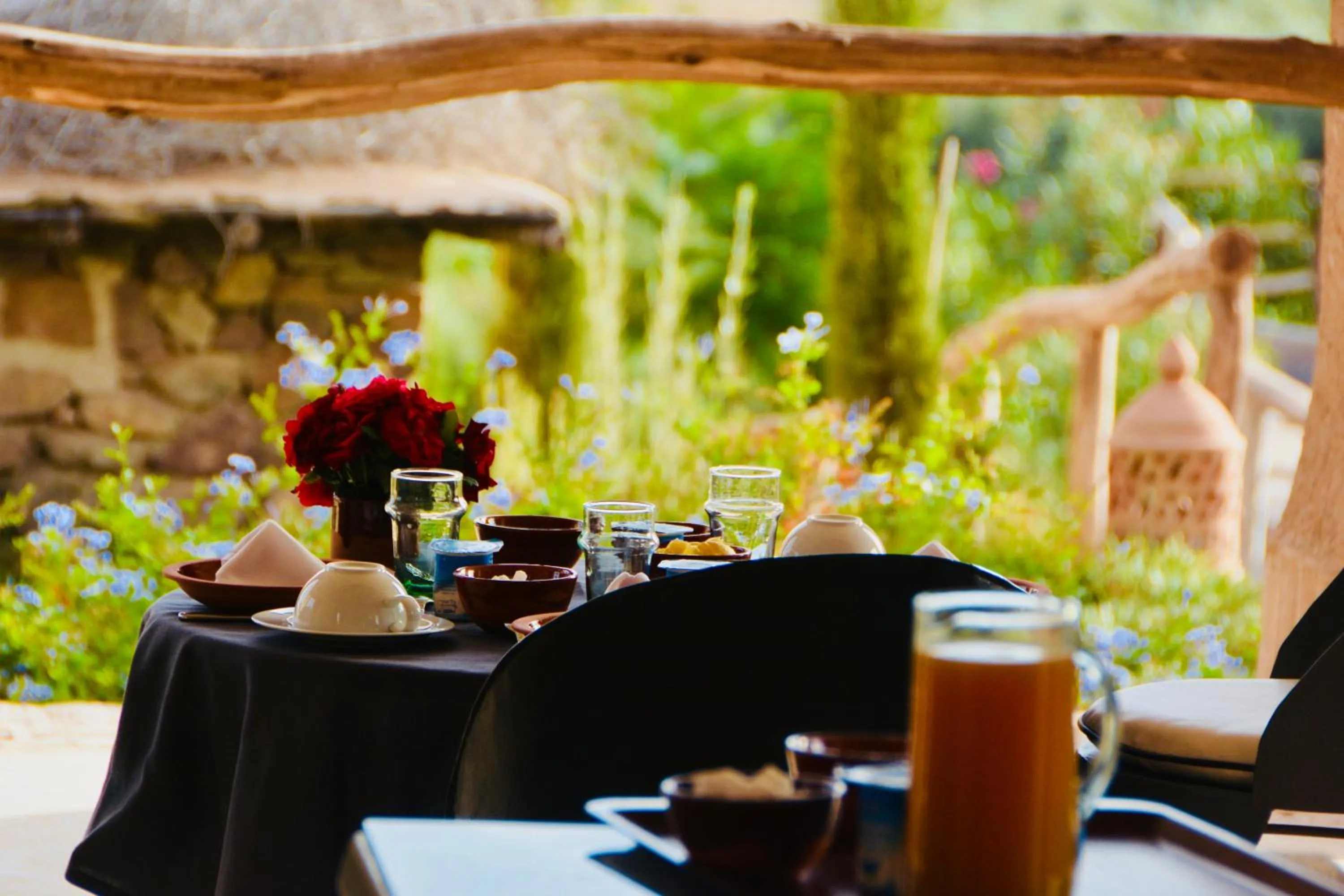 Breakfast in Kasbah Beldi