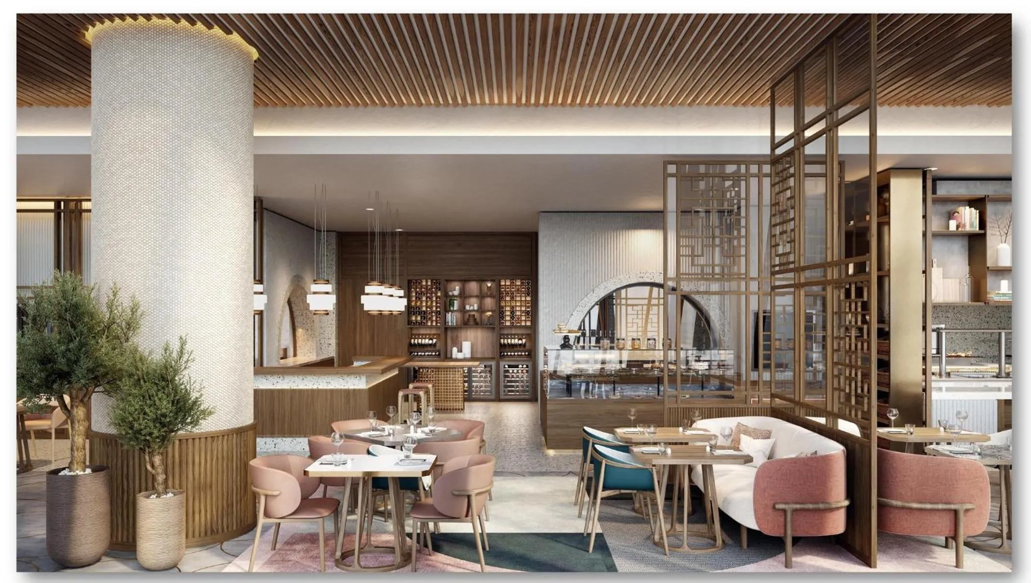 Breakfast in Mandarin Oriental Downtown, Dubai