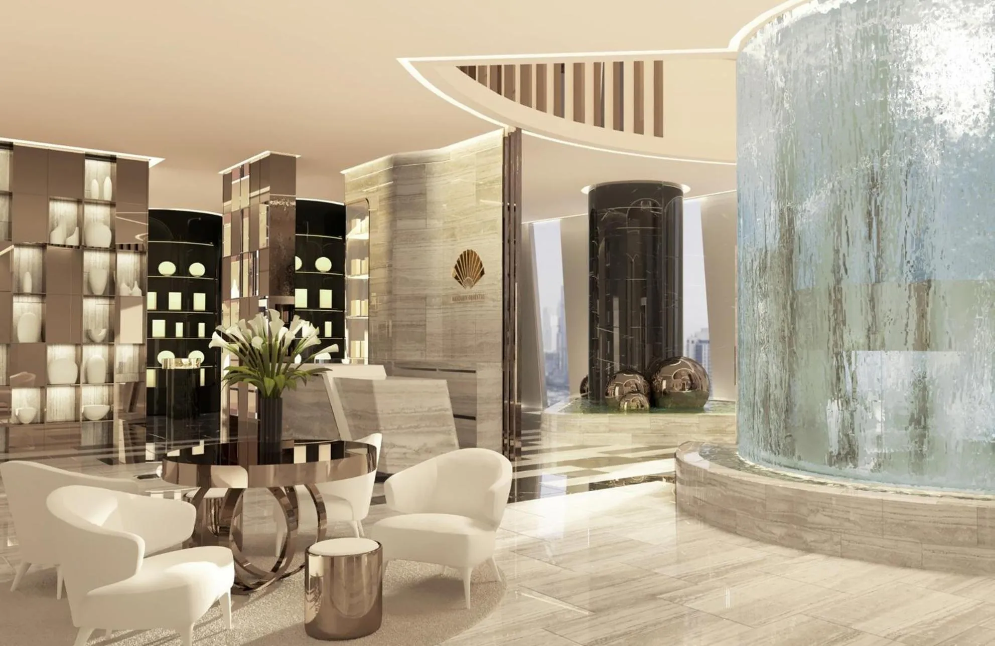 Spa and wellness centre/facilities in Mandarin Oriental Downtown, Dubai