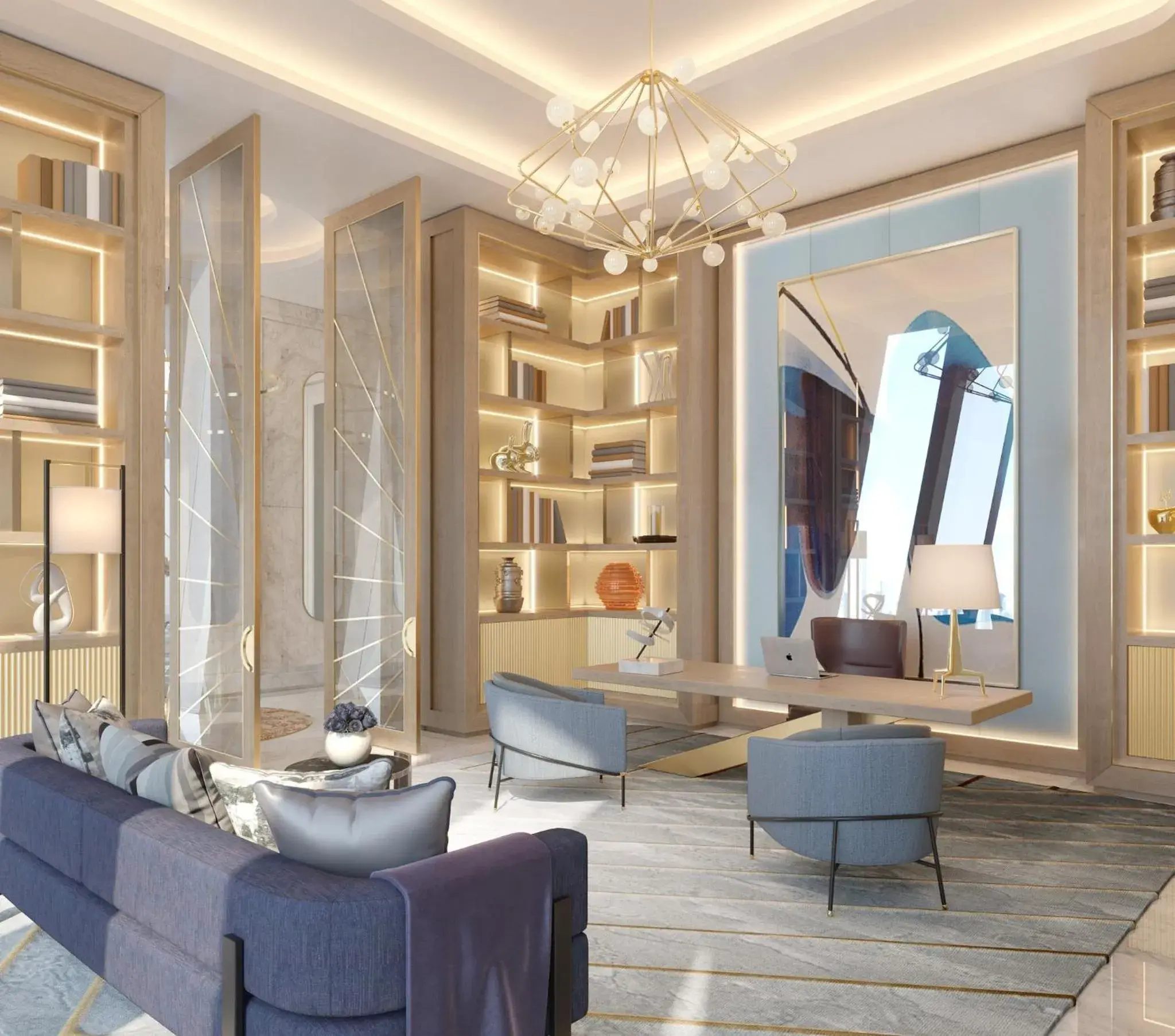 Photo of the whole room in Mandarin Oriental Downtown, Dubai Photo of the whole room in Mandarin Oriental Downtown, Dubai