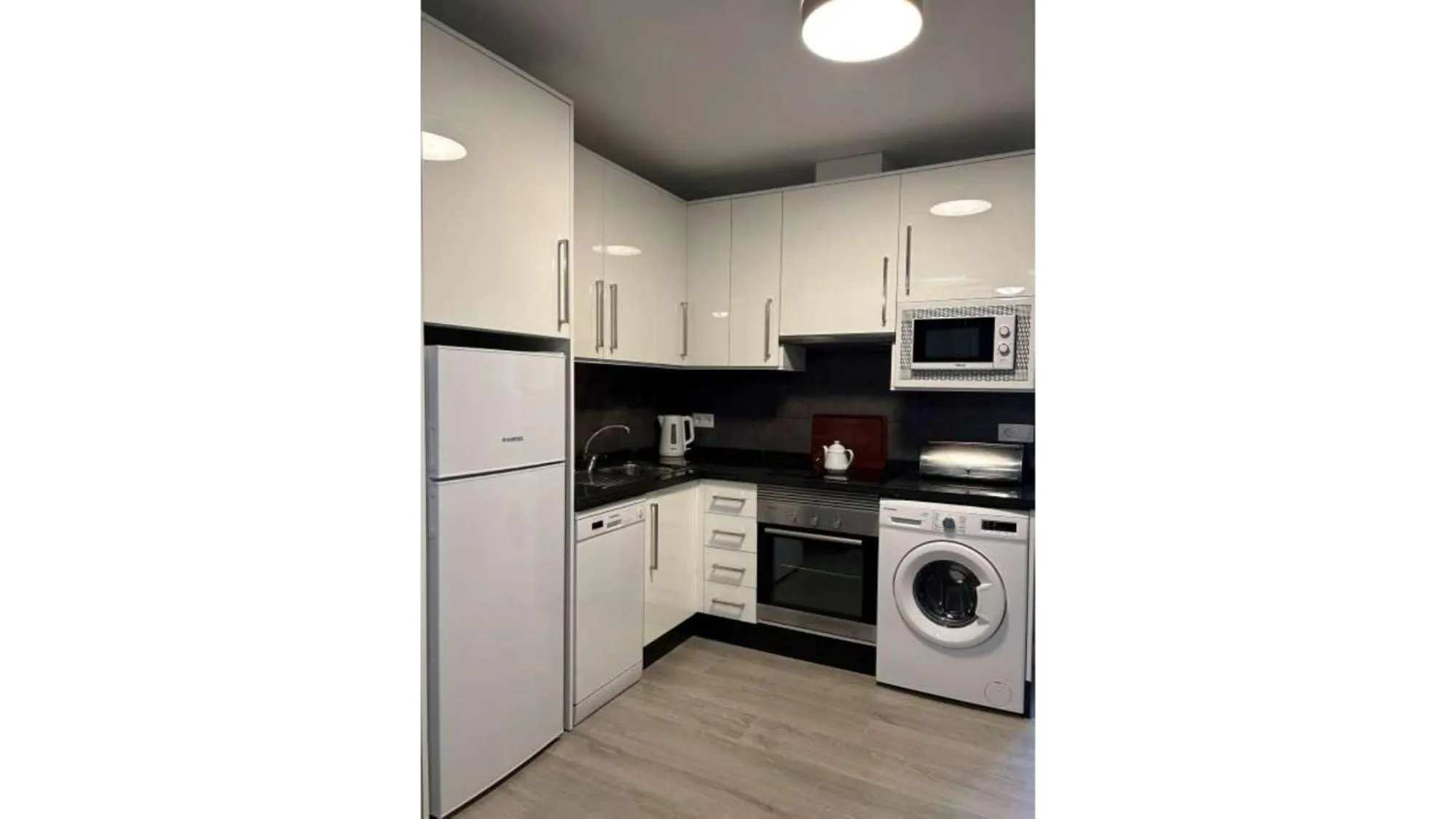 Kitchen or kitchenette in Ona Las Casitas