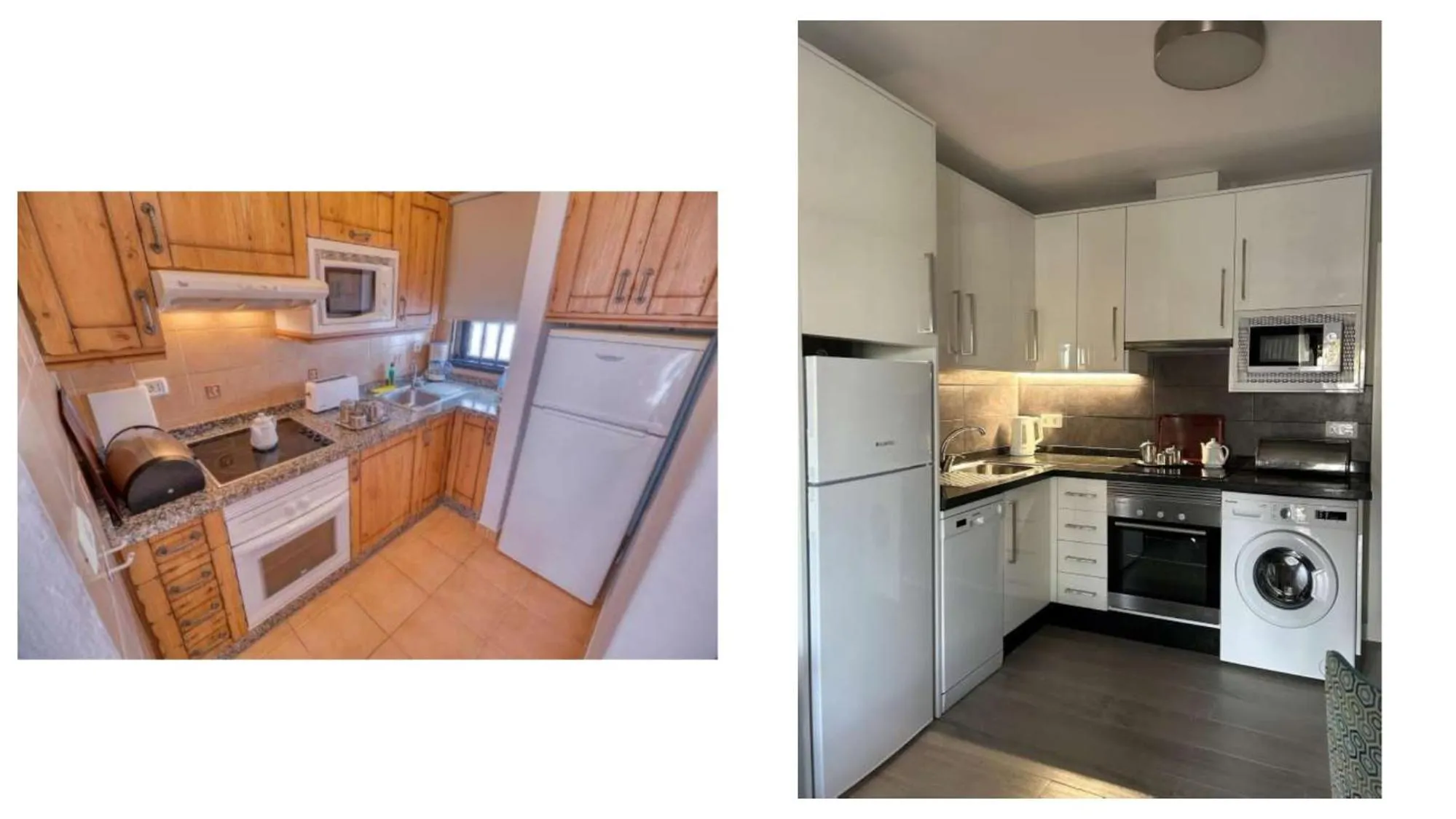 Kitchen or kitchenette in Ona Las Casitas