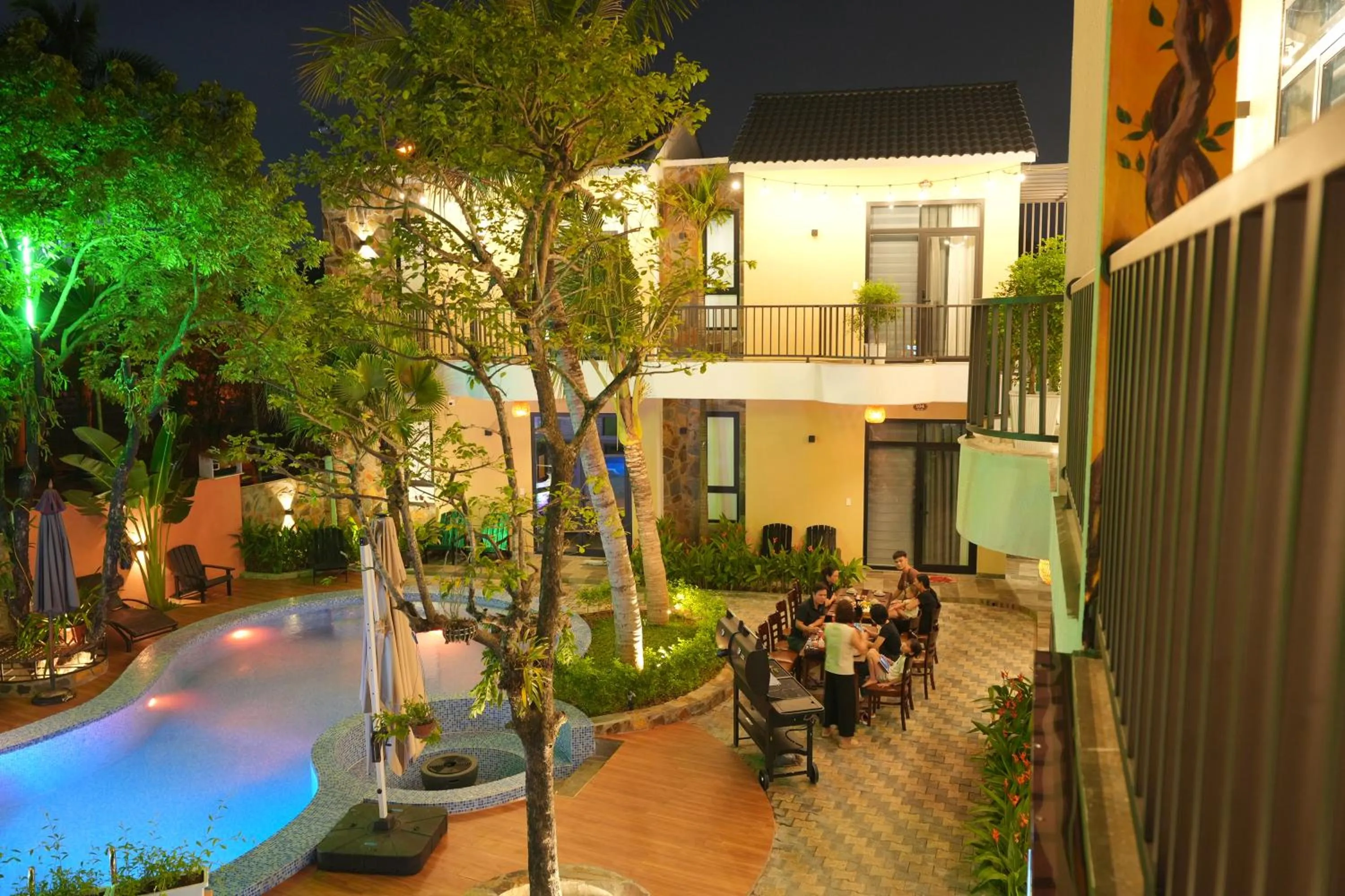 BBQ facilities in Victory Homestay