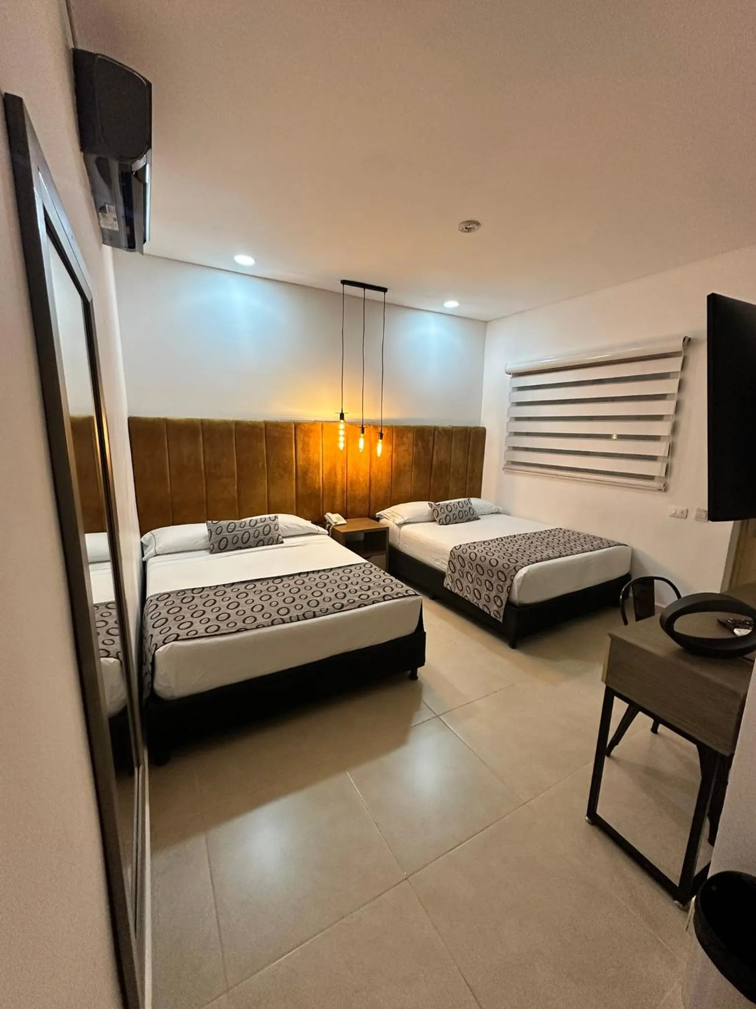 Bed in Hotel Merlott Lleras