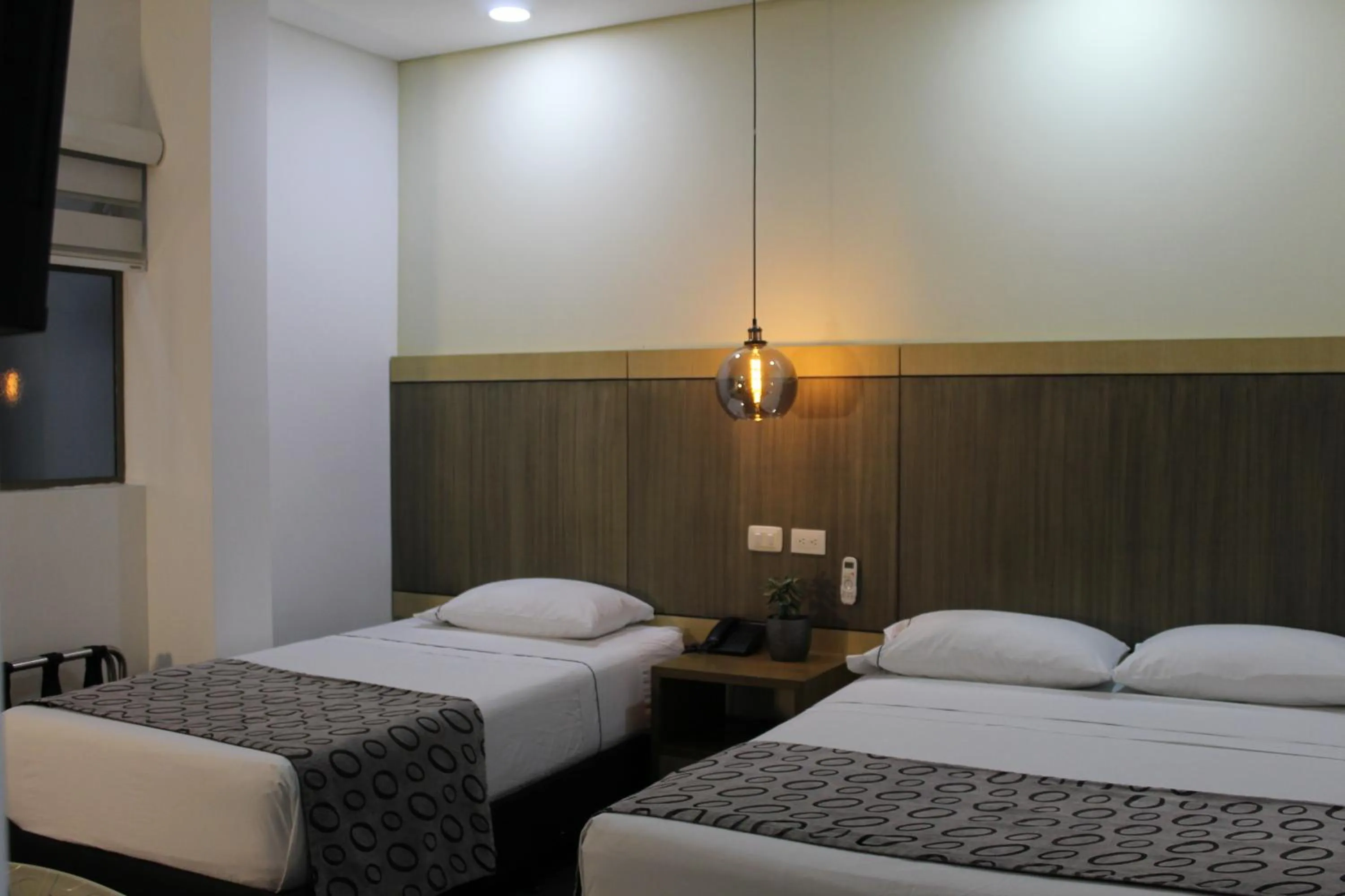 Bed in Hotel Merlott Lleras