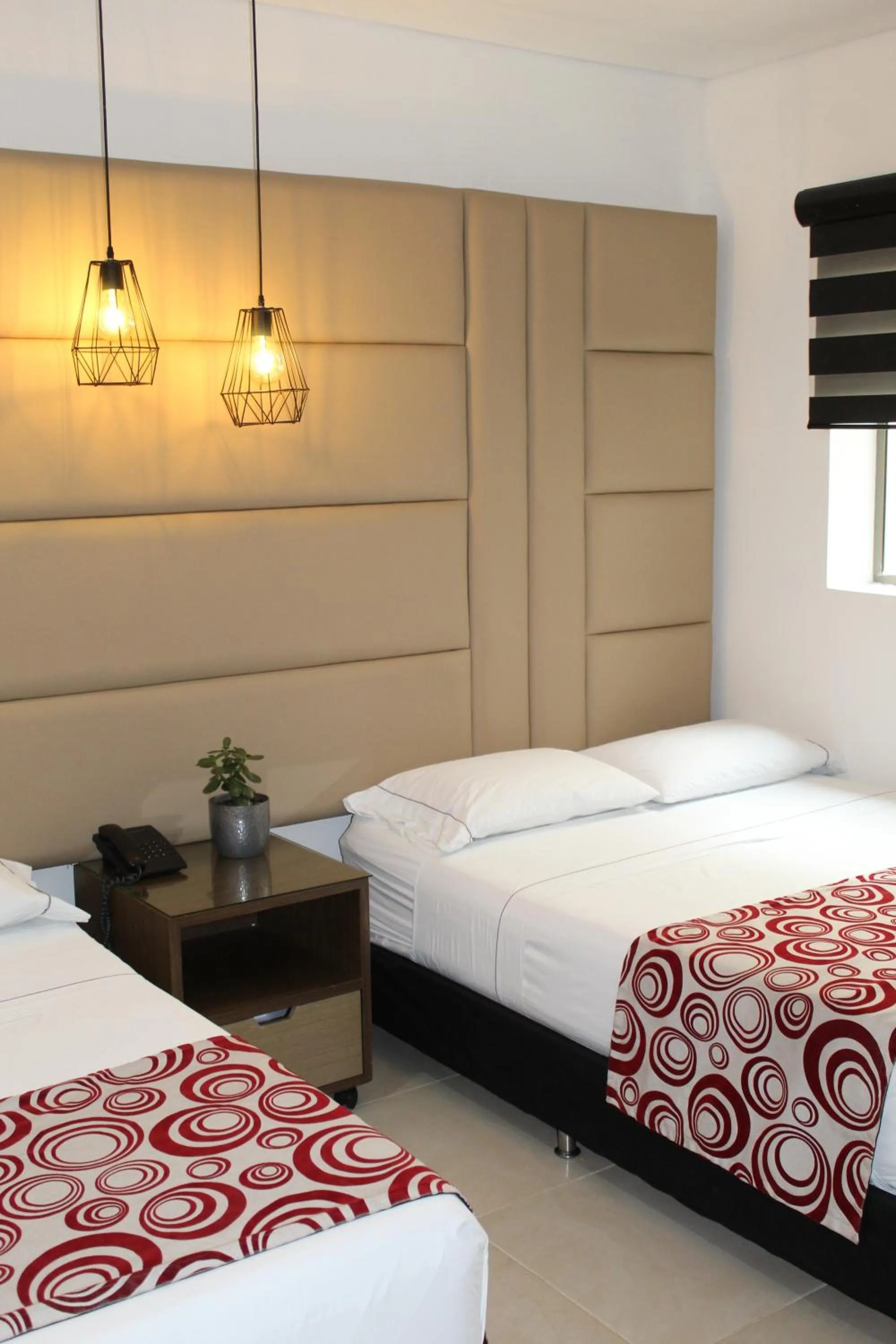 Bed in Hotel Merlott Lleras