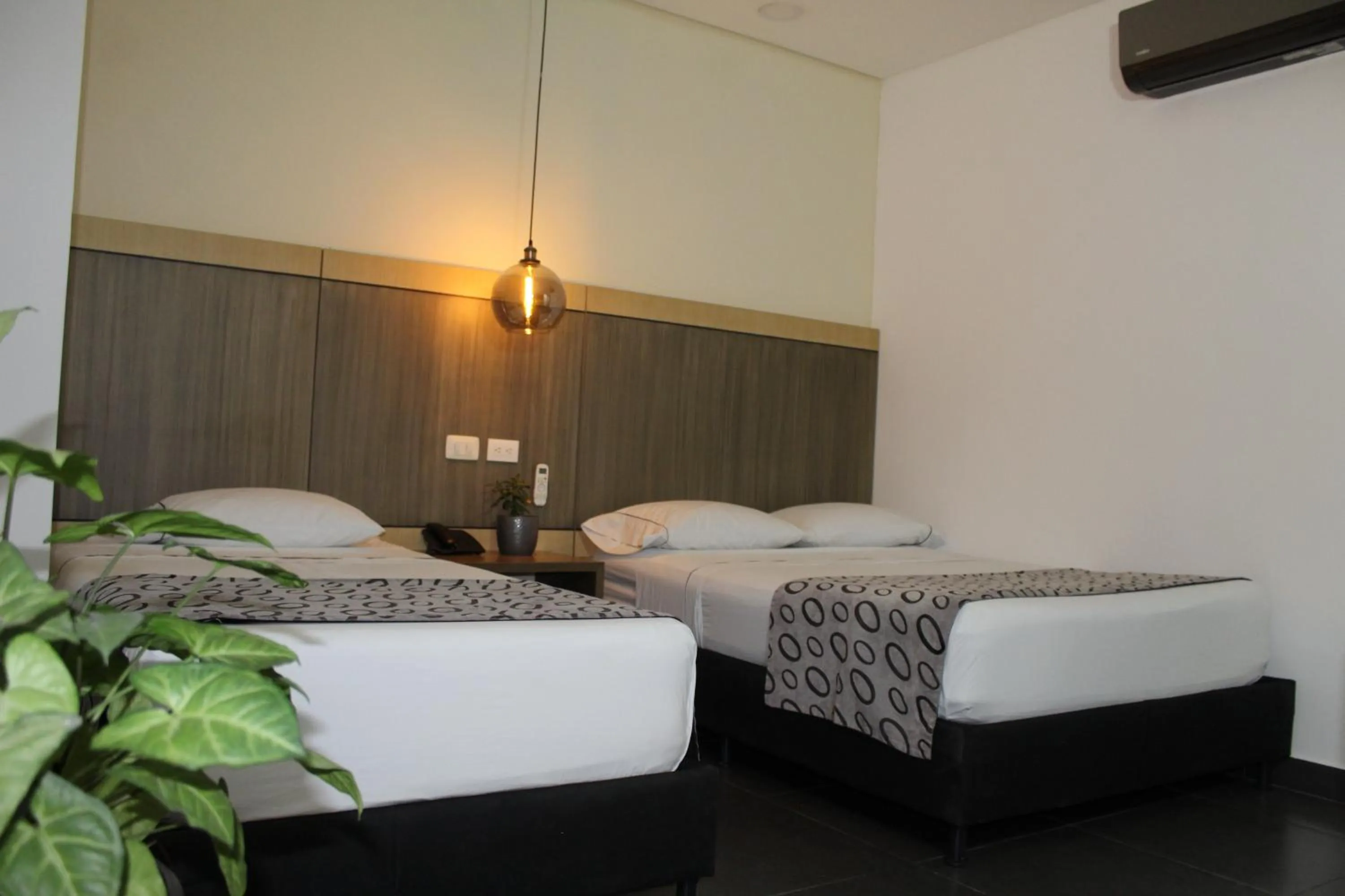 Bed in Hotel Merlott Lleras