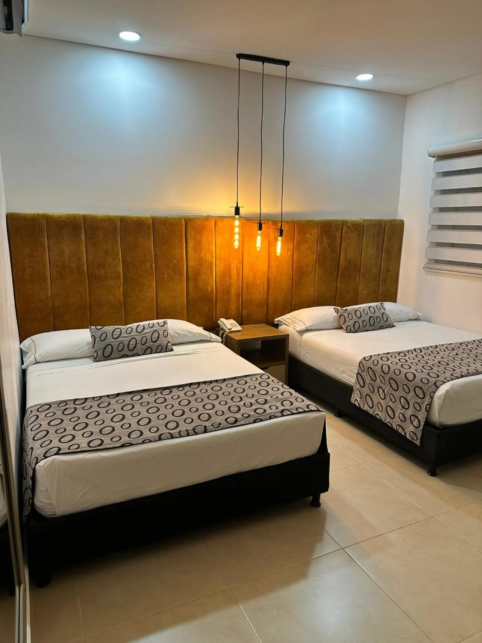 Bed in Hotel Merlott Lleras