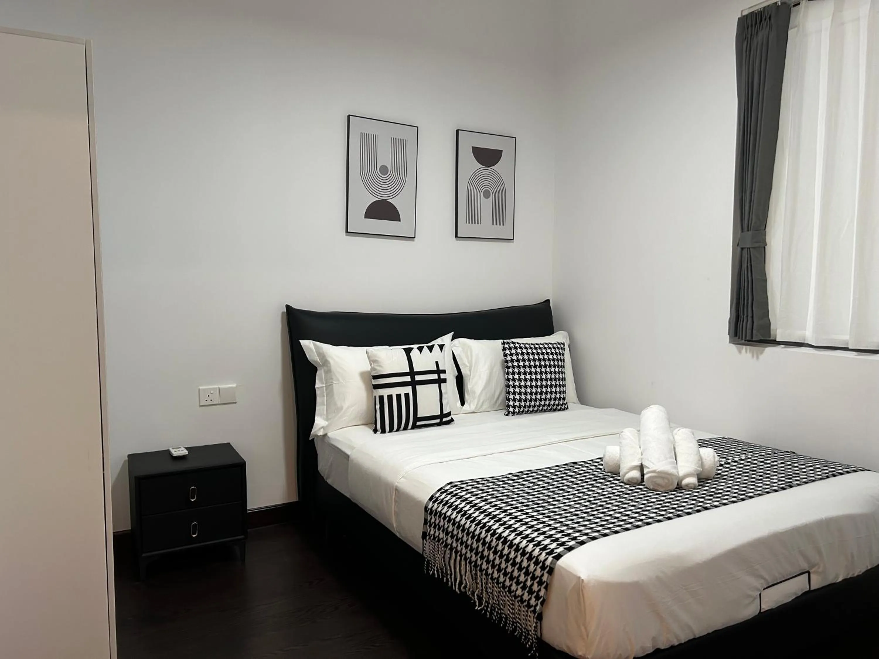 Bed in R&F Princess Cove Cozy&Boutique Homestay By Wan Li Property Management