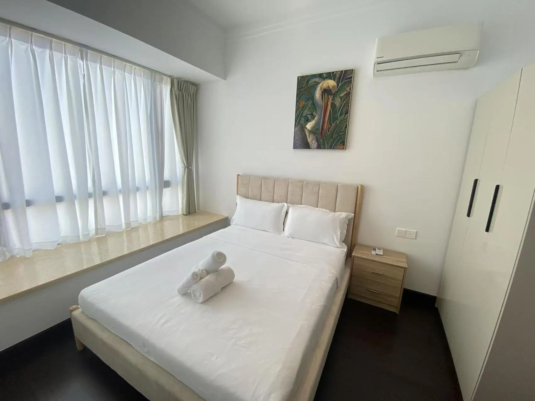 Bed in R&F Princess Cove Cozy&Boutique Homestay By Wan Li Property Management