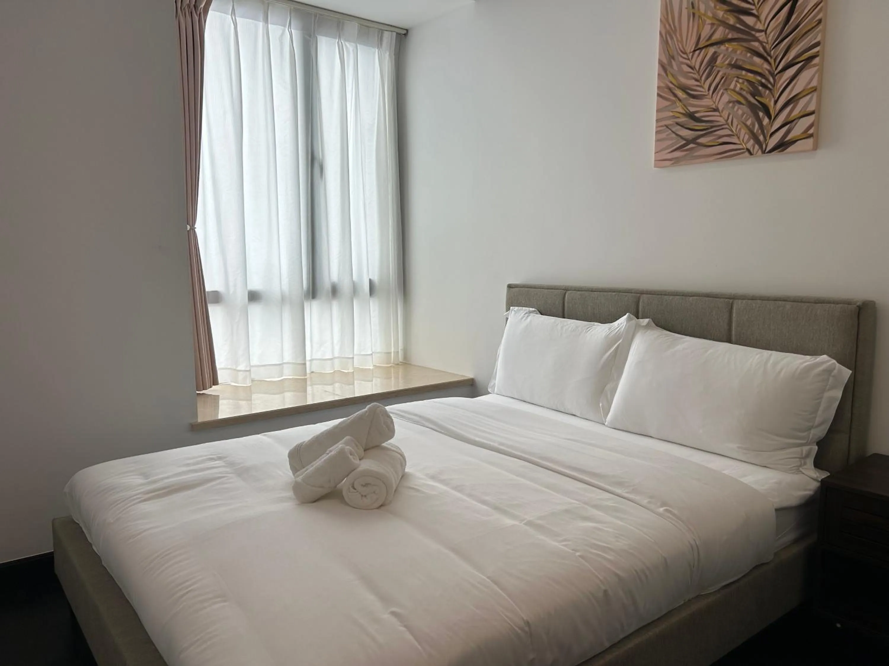 Bed in R&F Princess Cove Cozy&Boutique Homestay By Wan Li Property Management