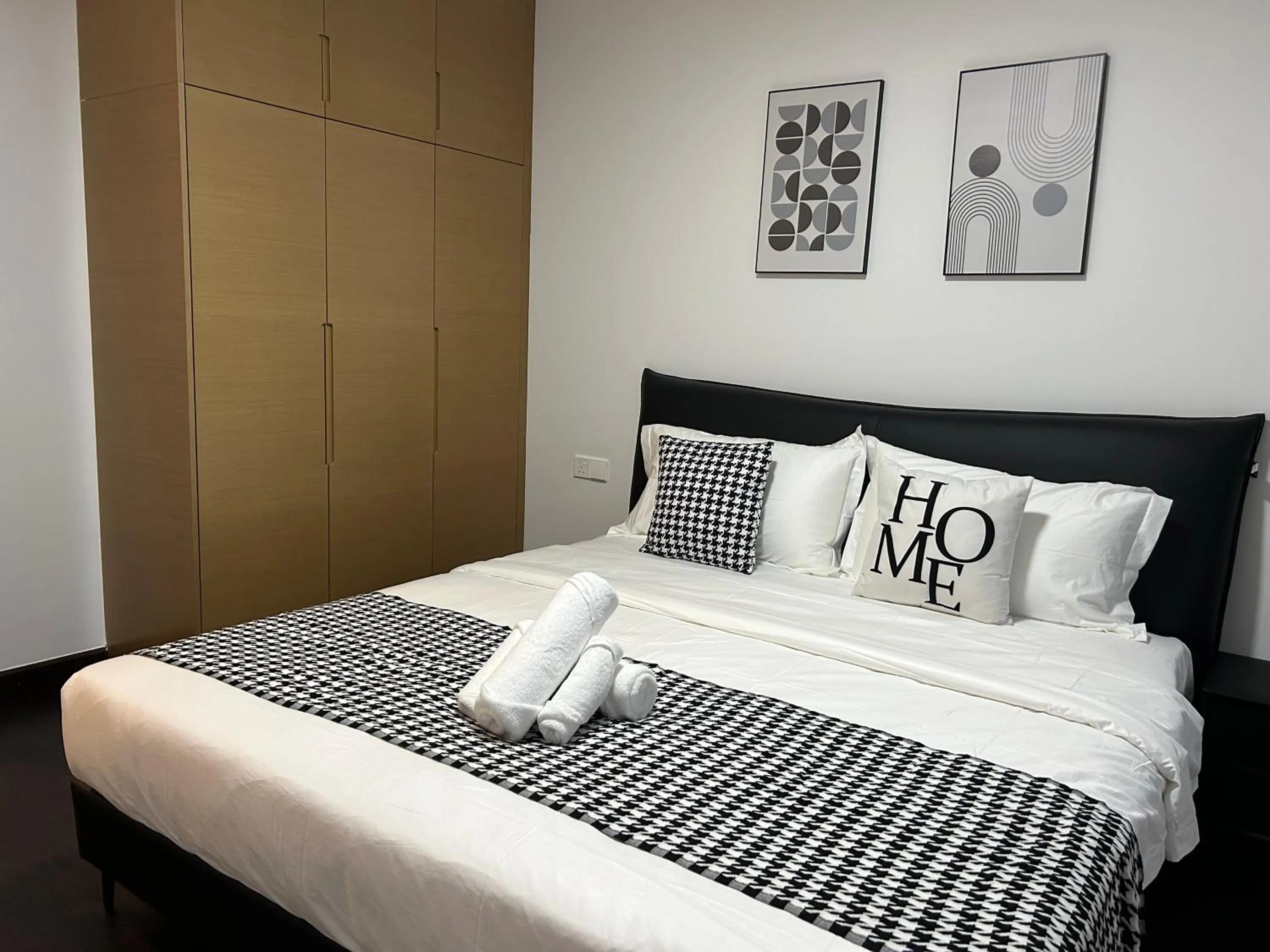 Bed in R&F Princess Cove Cozy&Boutique Homestay By Wan Li Property Management