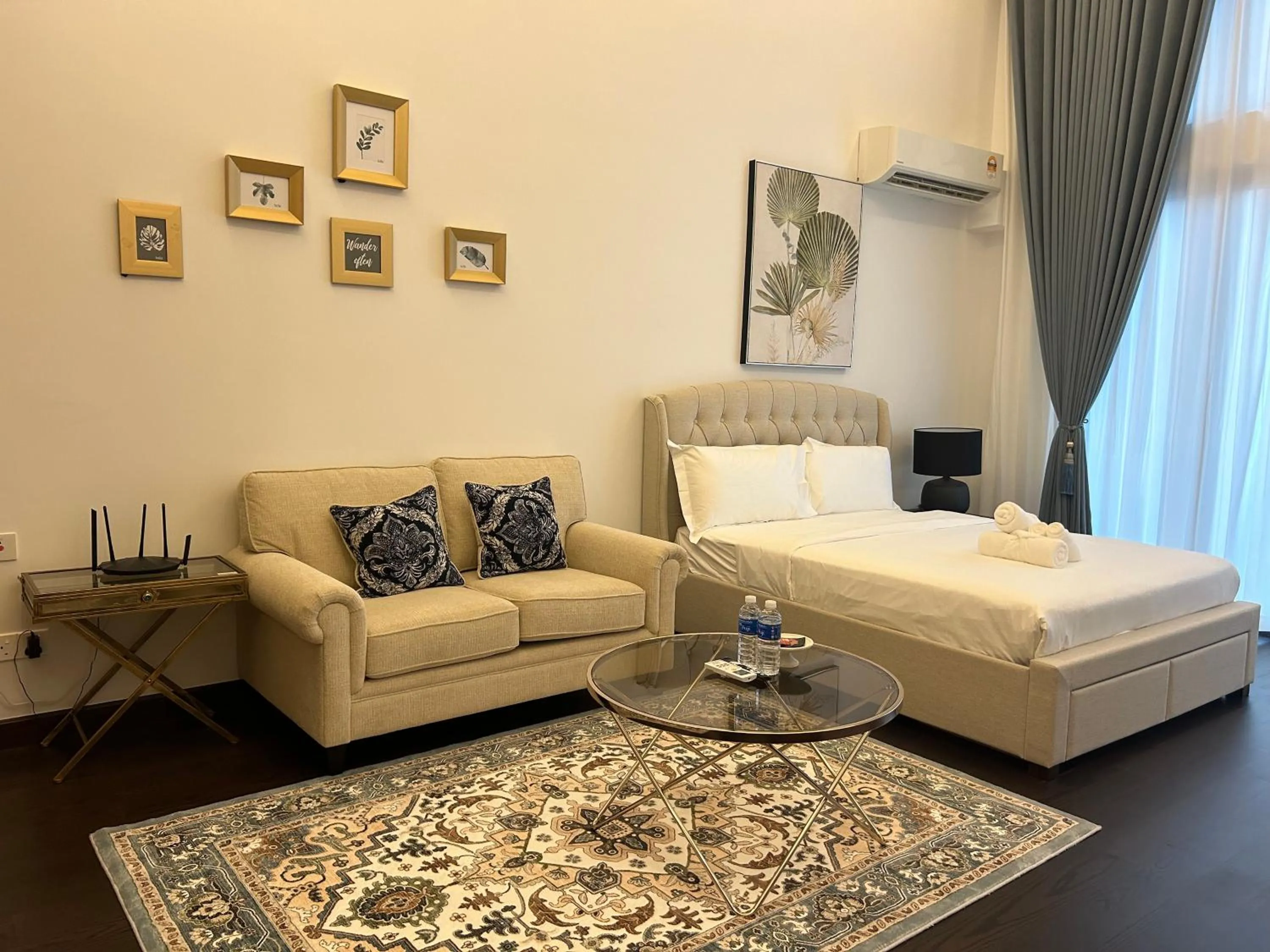 Bed in R&F Princess Cove Cozy&Boutique Homestay By Wan Li Property Management
