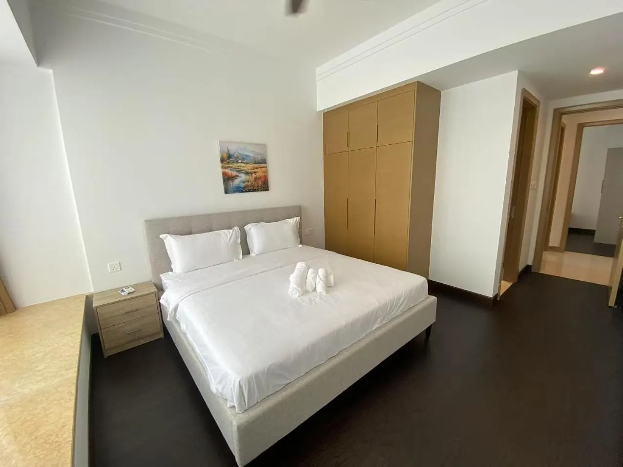 Bed in R&F Princess Cove Cozy&Boutique Homestay By Wan Li Property Management