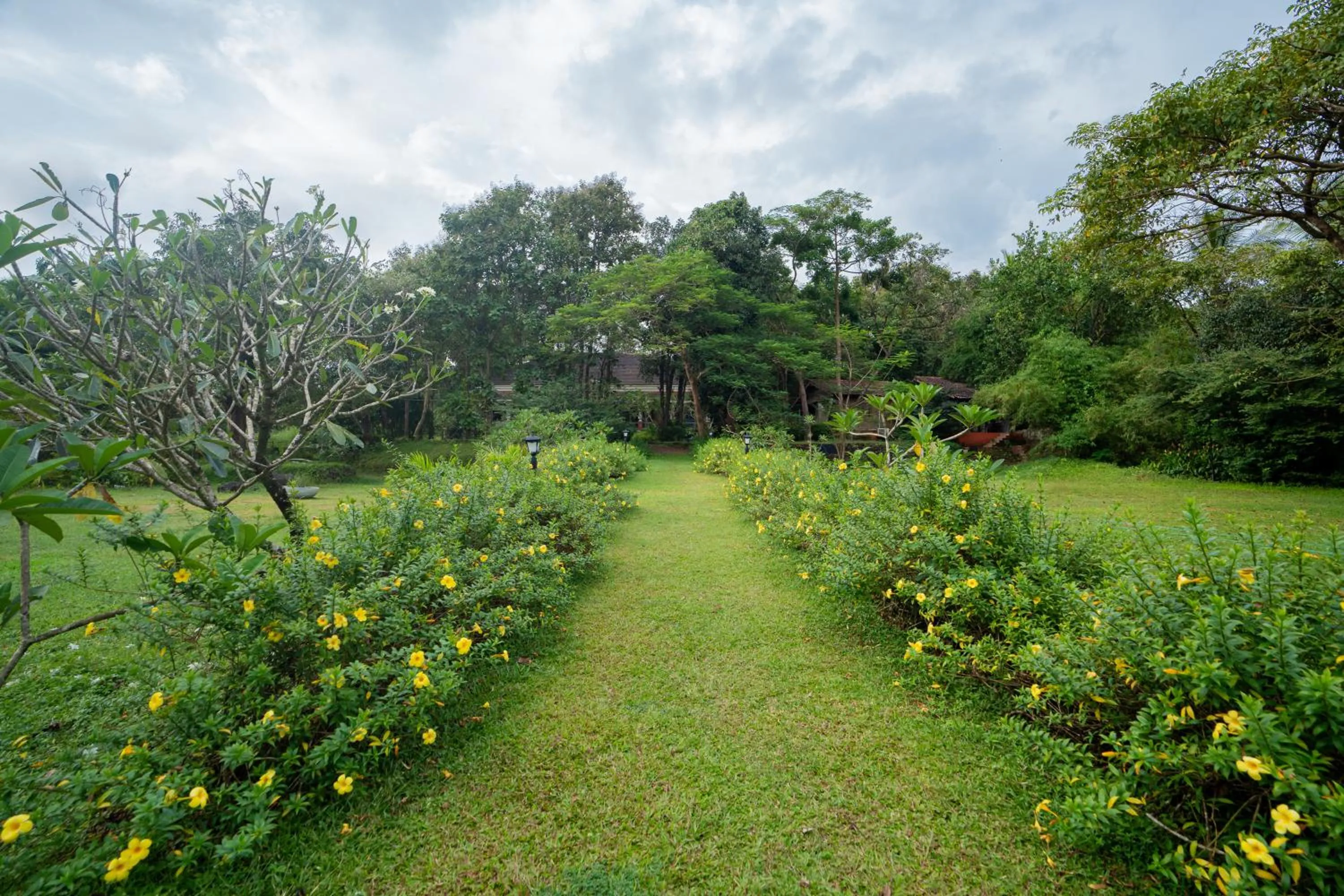 Garden in Mansao Curtorim - A CGH Earth SAHA Experience