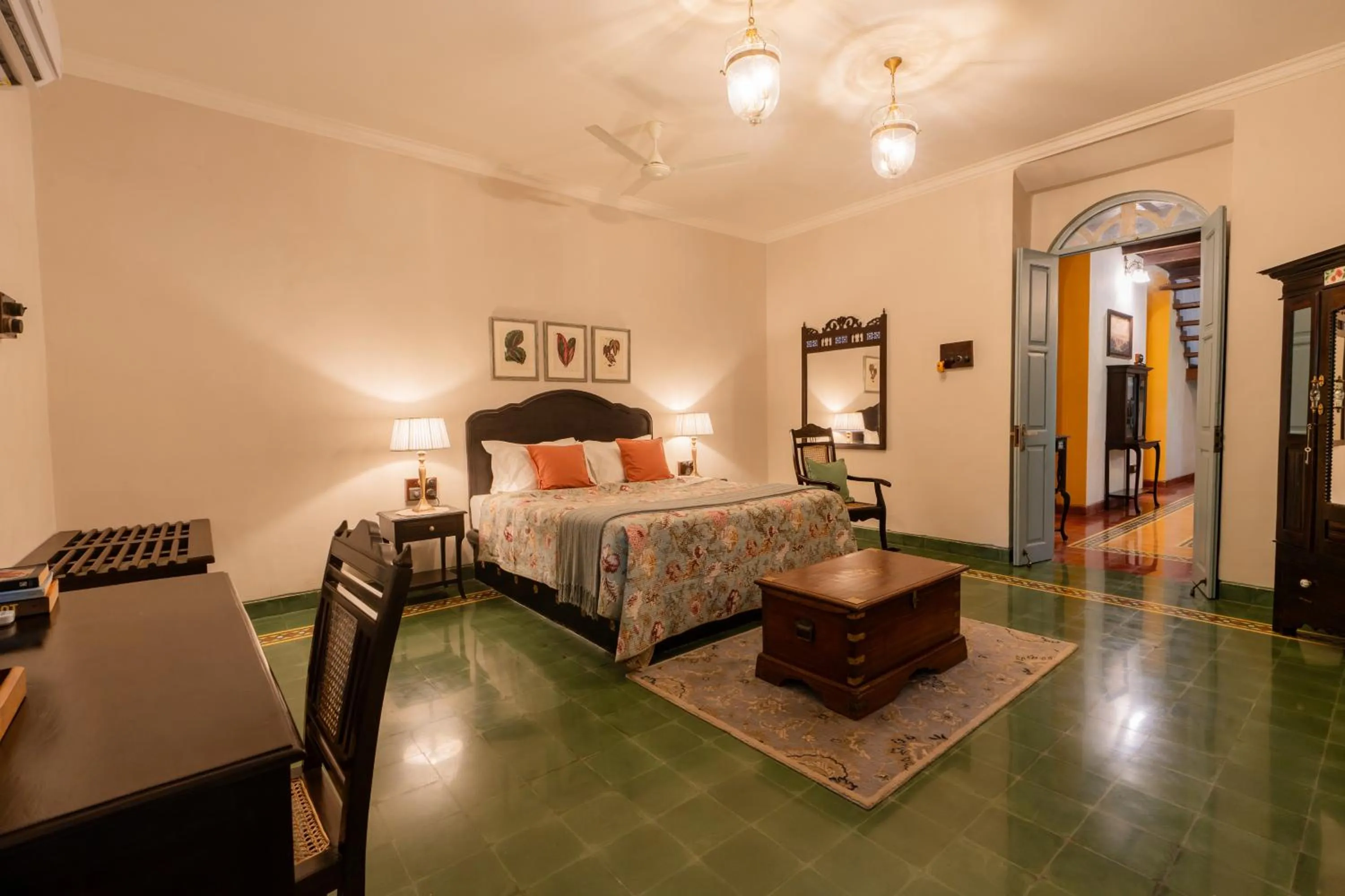 Bed in Mansao Curtorim - A CGH Earth SAHA Experience