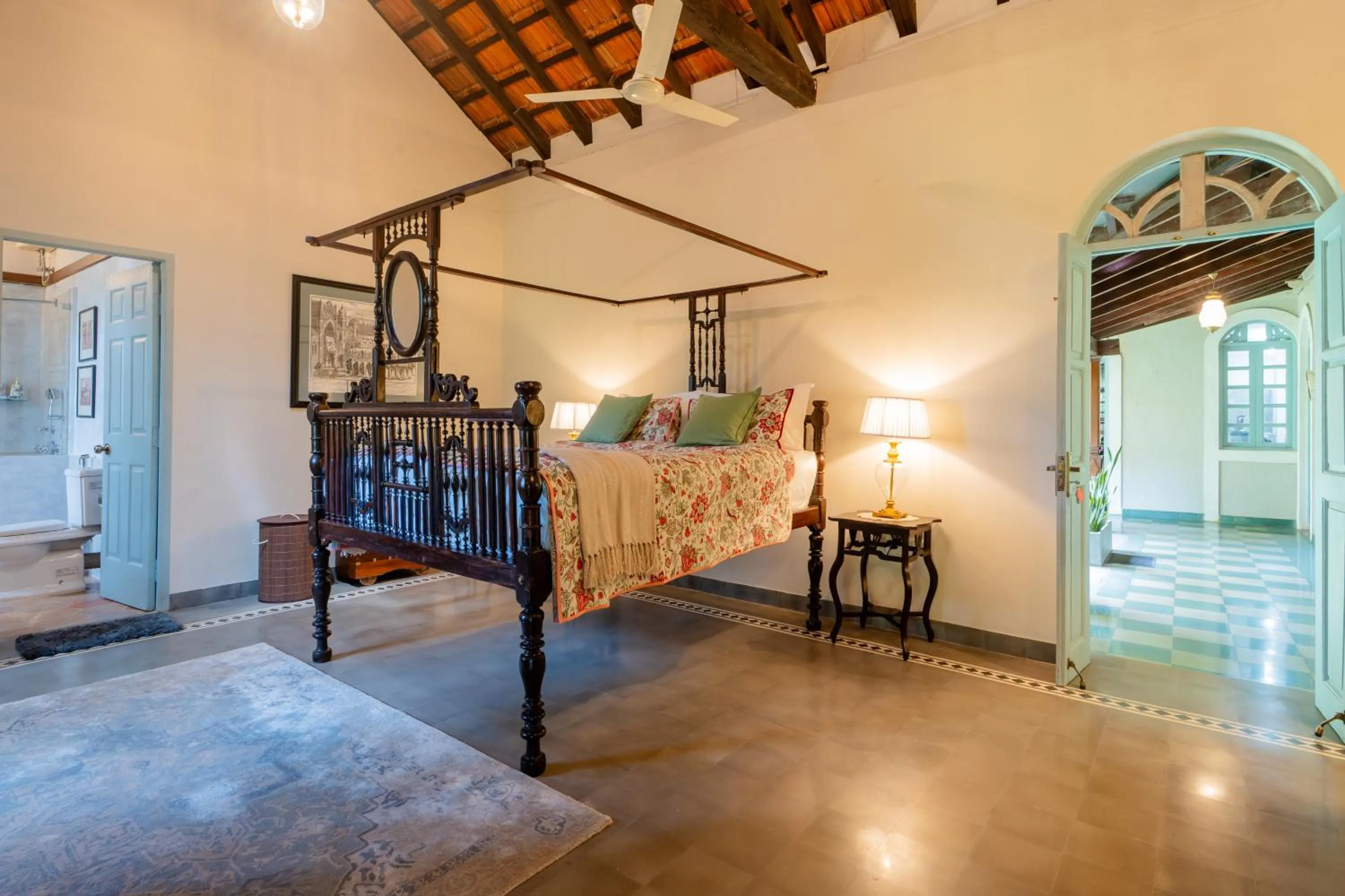 Bed in Mansao Curtorim - A CGH Earth SAHA Experience