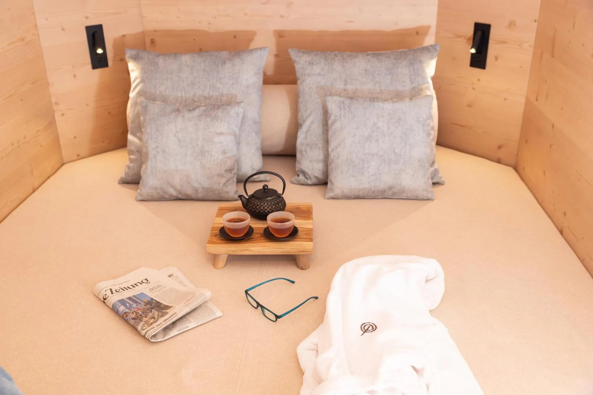 Spa and wellness centre/facilities, Bed in Posthotel Achenkirch Resort and Spa - Adults Only