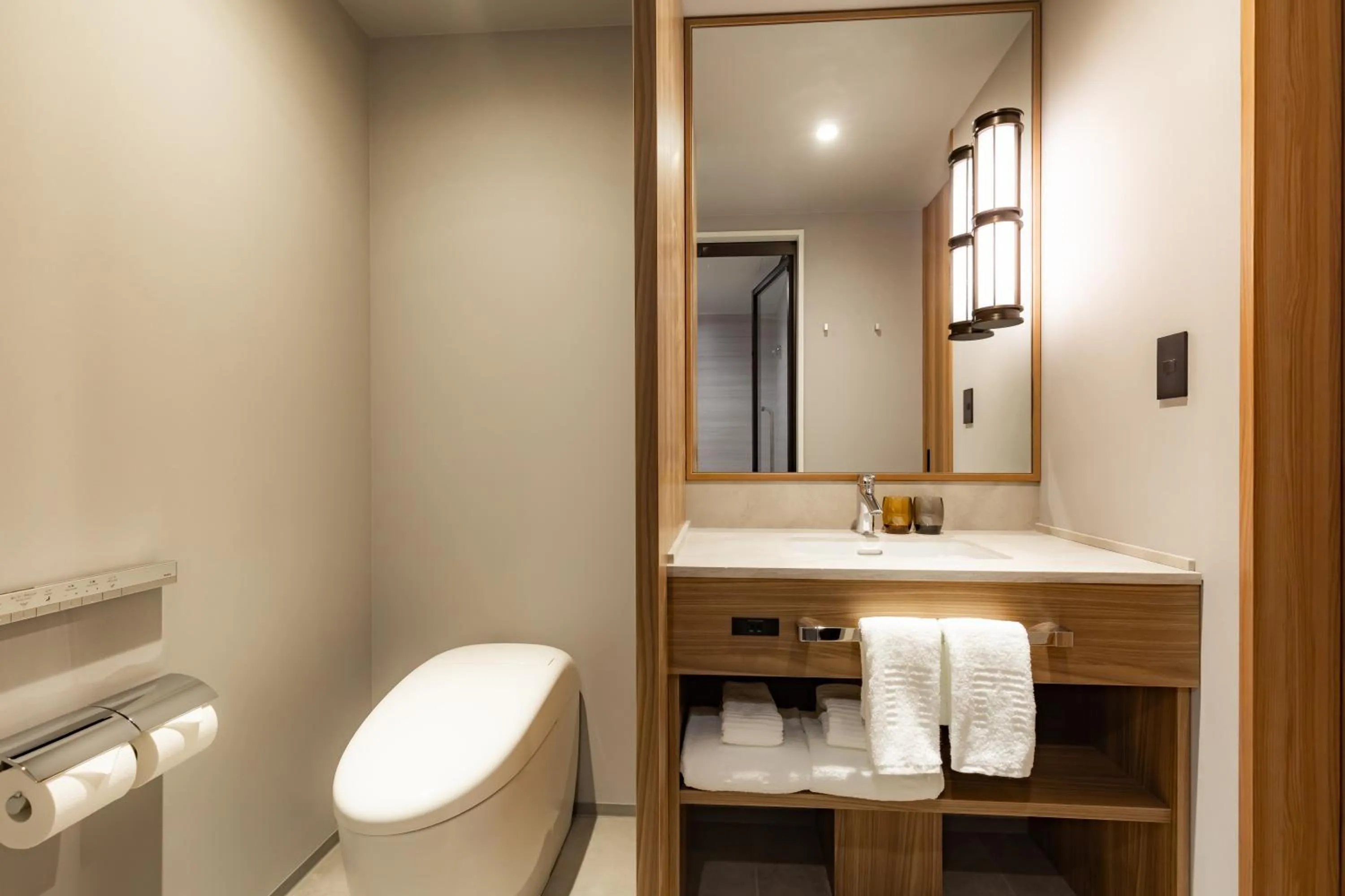 Bathroom in The Gate Hotel Fukuoka by Hulic