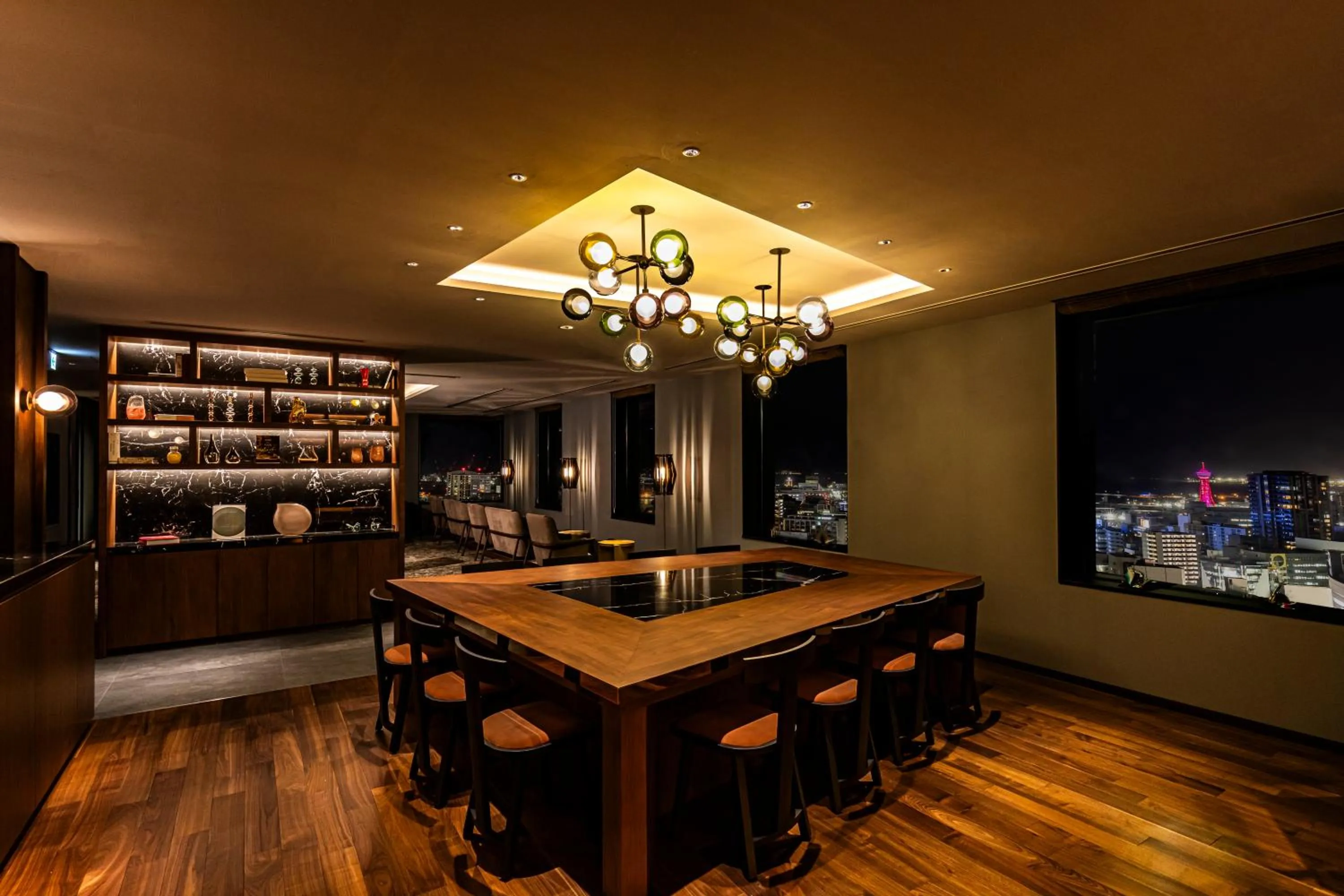 Lounge or bar in The Gate Hotel Fukuoka by Hulic