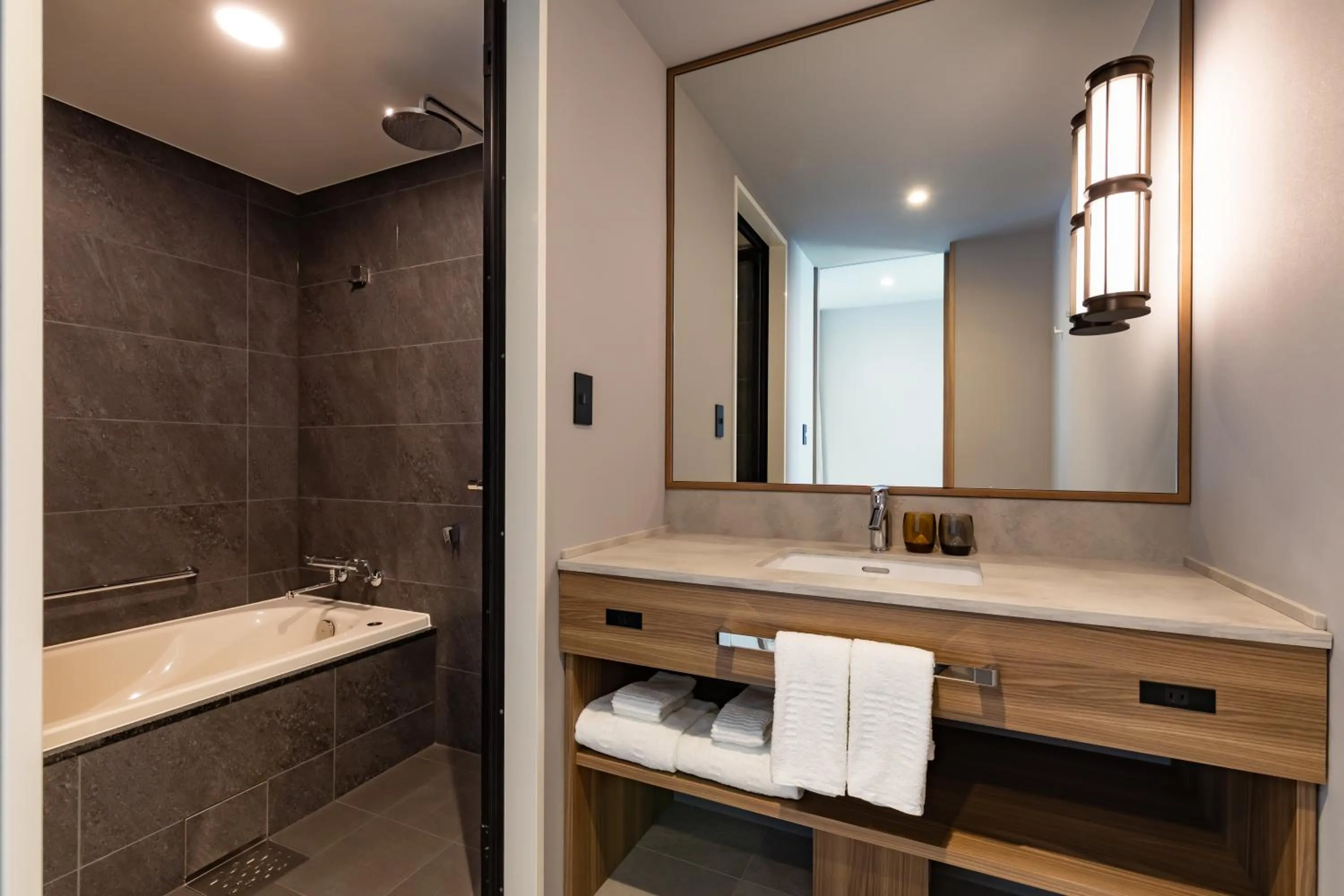 Bathroom in The Gate Hotel Fukuoka by Hulic