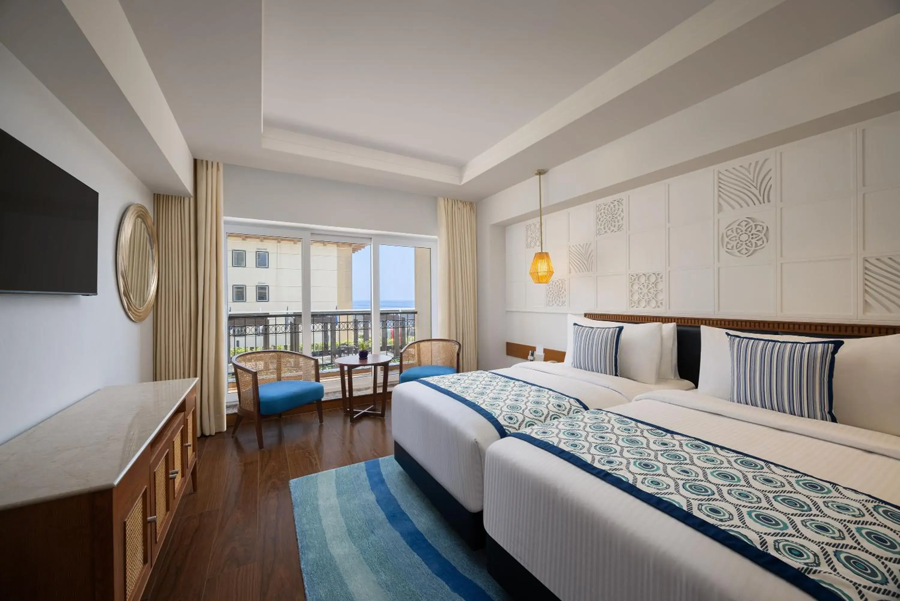 Bed in Fortune Beachfront, Puri - Member ITC Hotels' Group Bed in Fortune Beachfront, Puri - Member ITC Hotels' Group