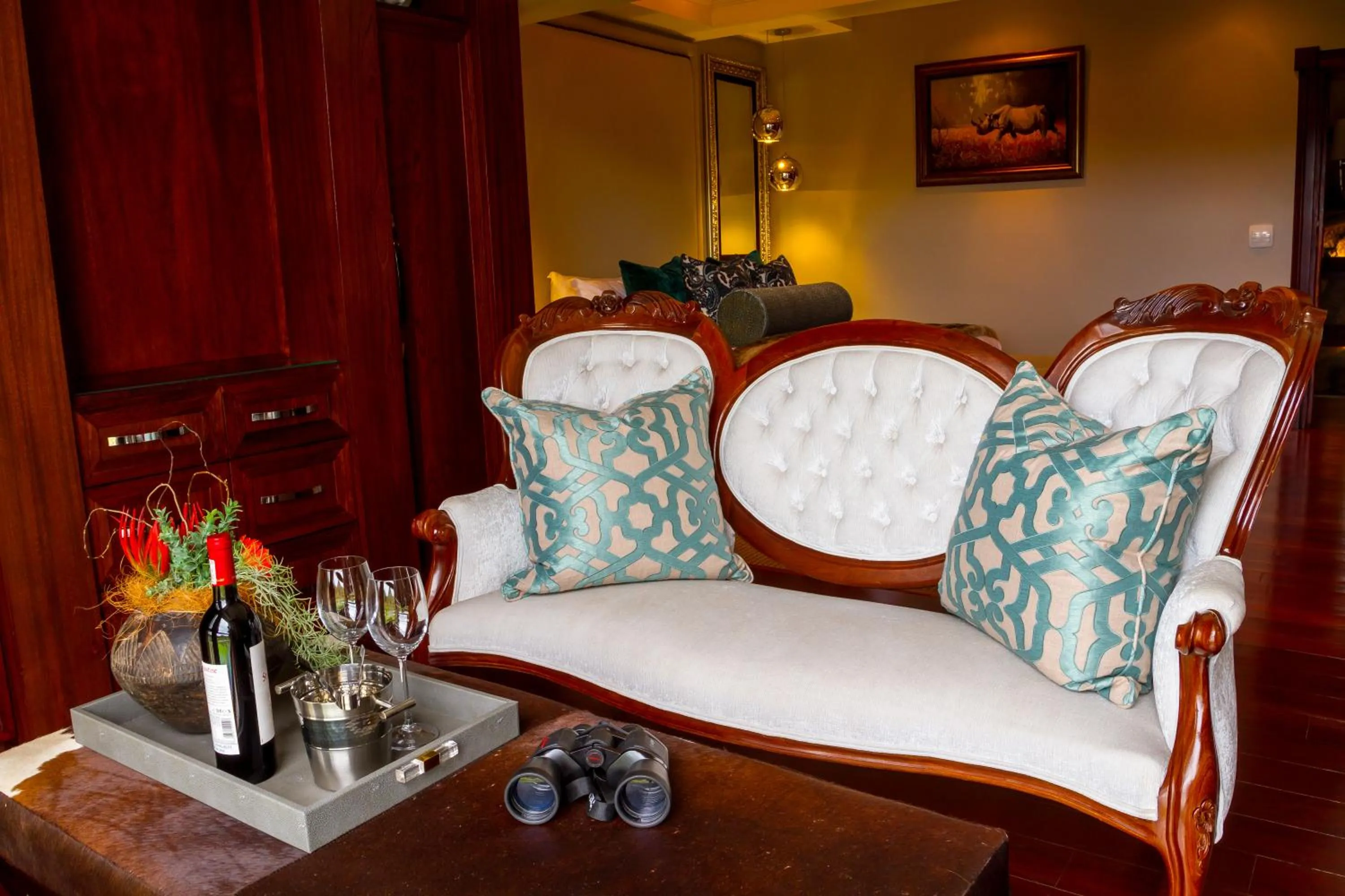 Living room in Royal Mukumbura Malelane