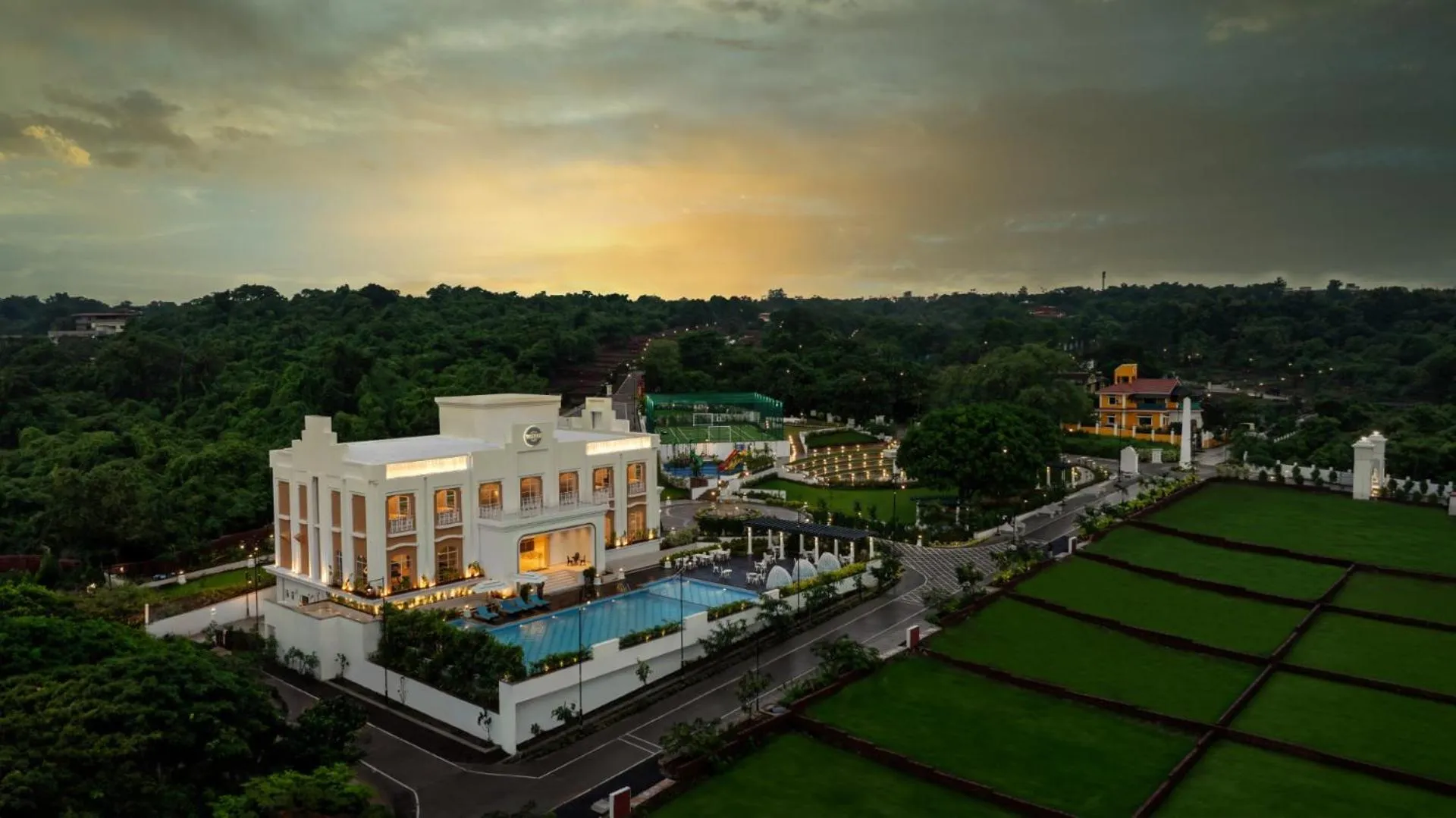 View (from property/room) in Miros, Goa