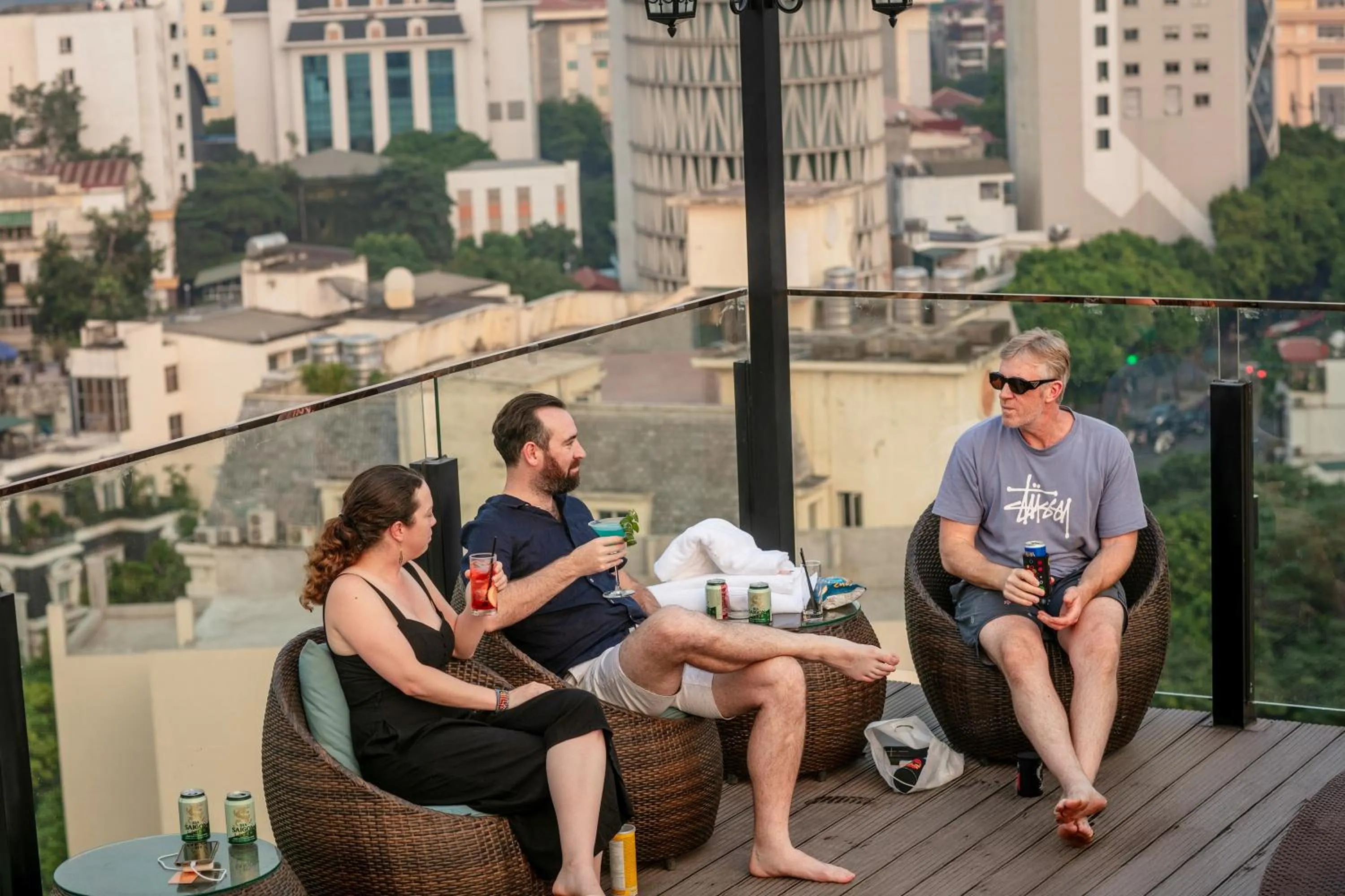 Guests in MAY DE VILLE Corner Hotel