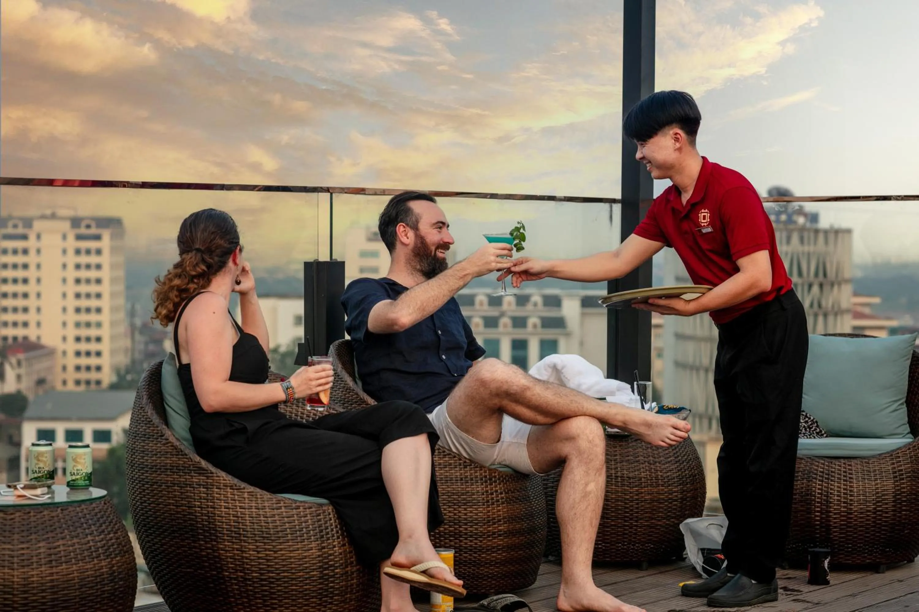 Guests in MAY DE VILLE Corner Hotel